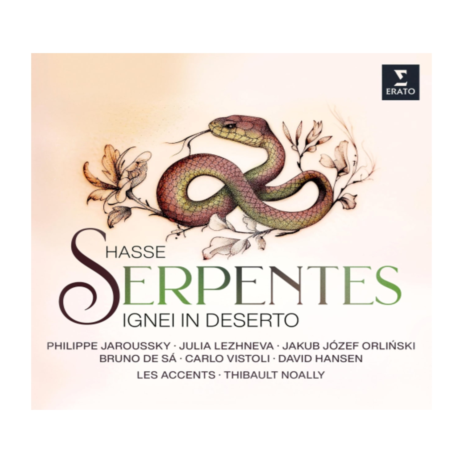 Philippe Jaroussky - Hasse: Serpentes Ignei in Deserto - [CD]