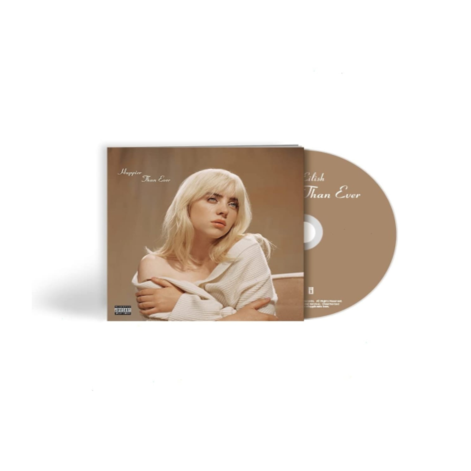 Billie Eilish - Happier Than Ever [Explicit Content] - - [CD]