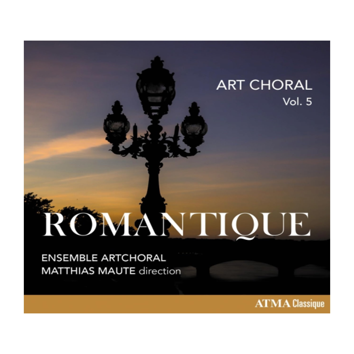 ENSEMBLE ARTCHORAL / MATTHIAS MAUTE - Art Choral, Vol. 5: Romantique - [CD]