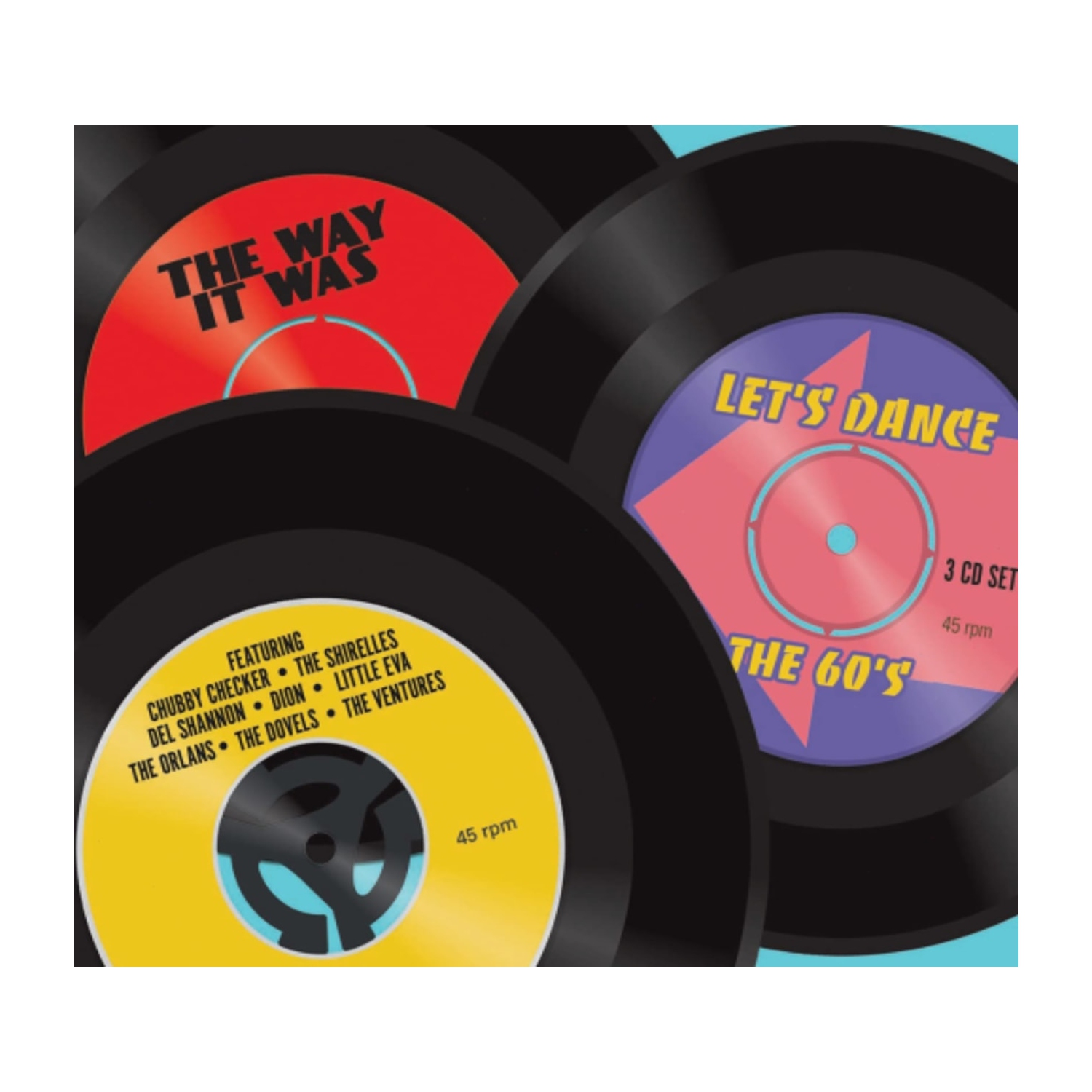 Various Artists - Way It Was: Let's Dance The 60's / Various - [CD]