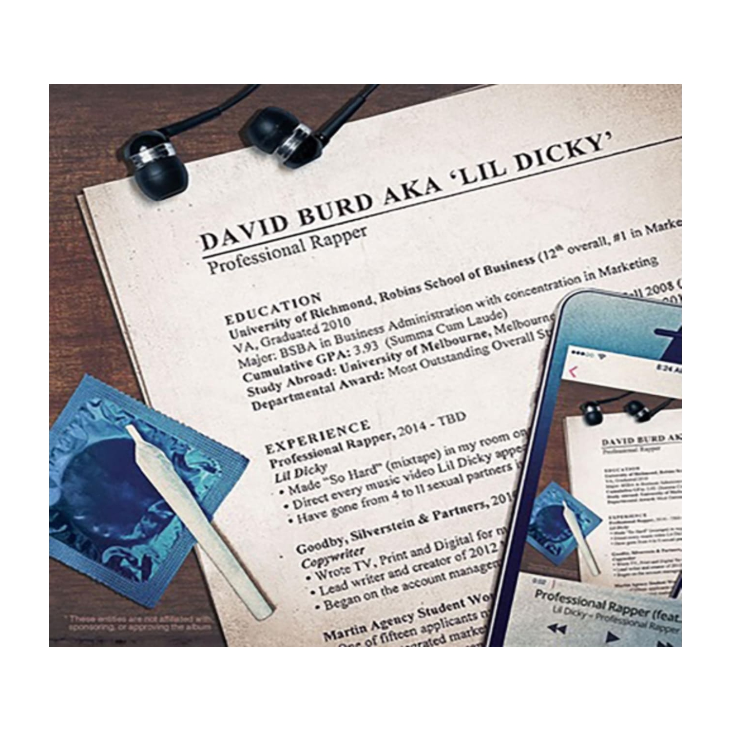 Lil Dicky - Professional Rapper - [CD]
