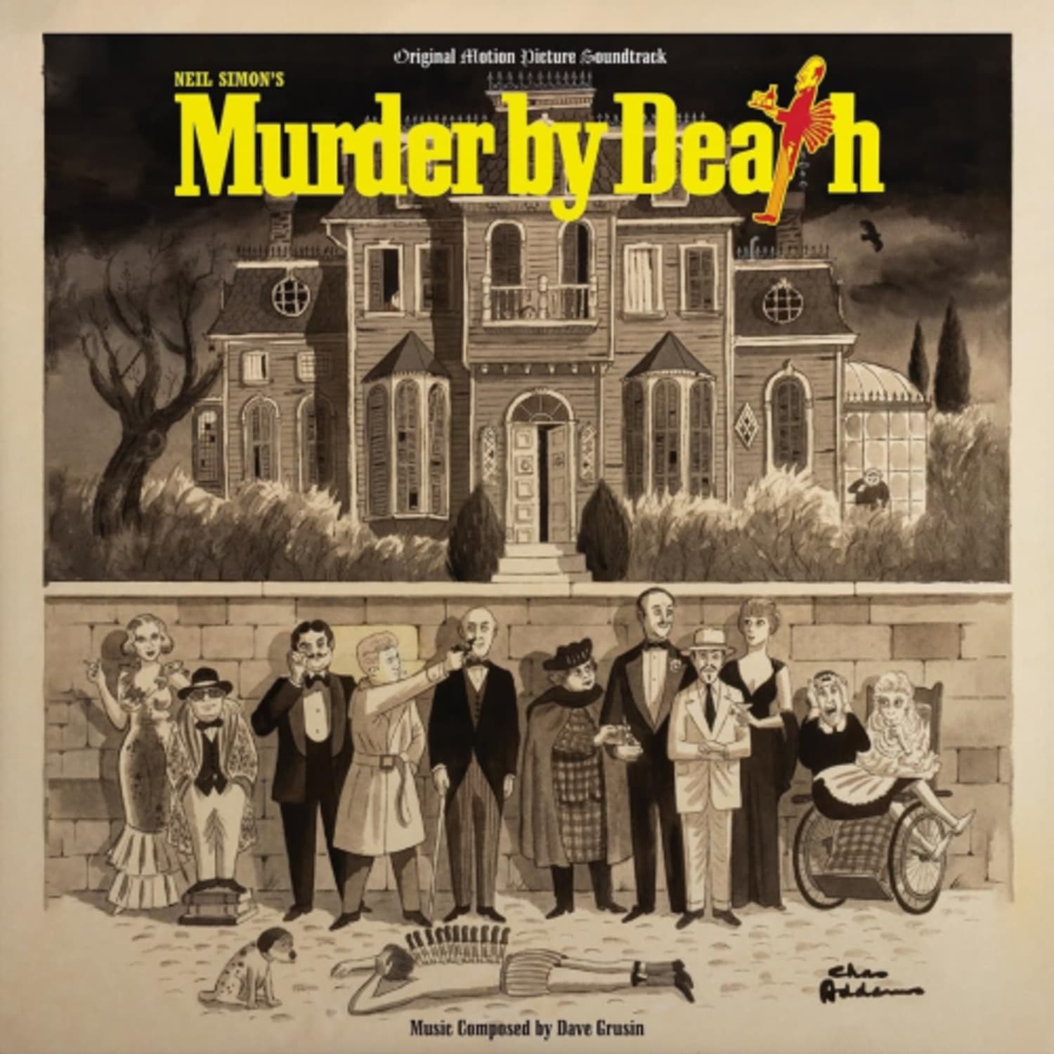 Dave Grusin - Murder By Death - (Limited Edition, Clear Vinyl) - [Vinyl]