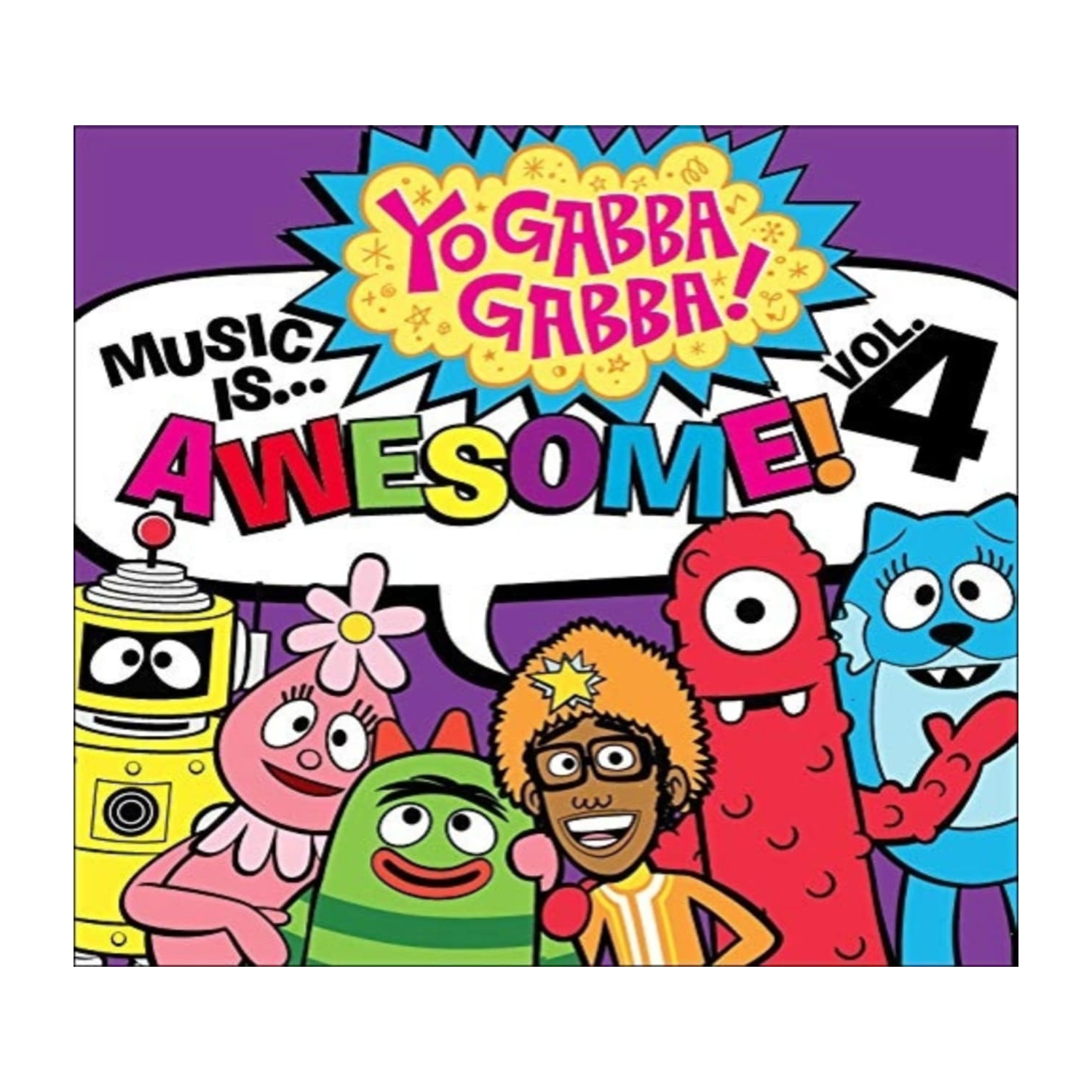 Yo Gabba Gabba - Music Is Awesome 4 - [CD]