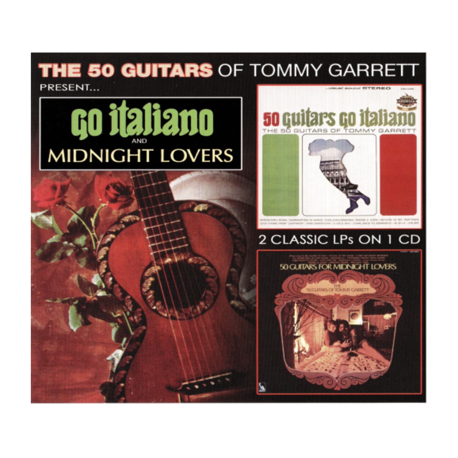 Tommy Garret - Go Italiano & Midnight Lovers - [CD]