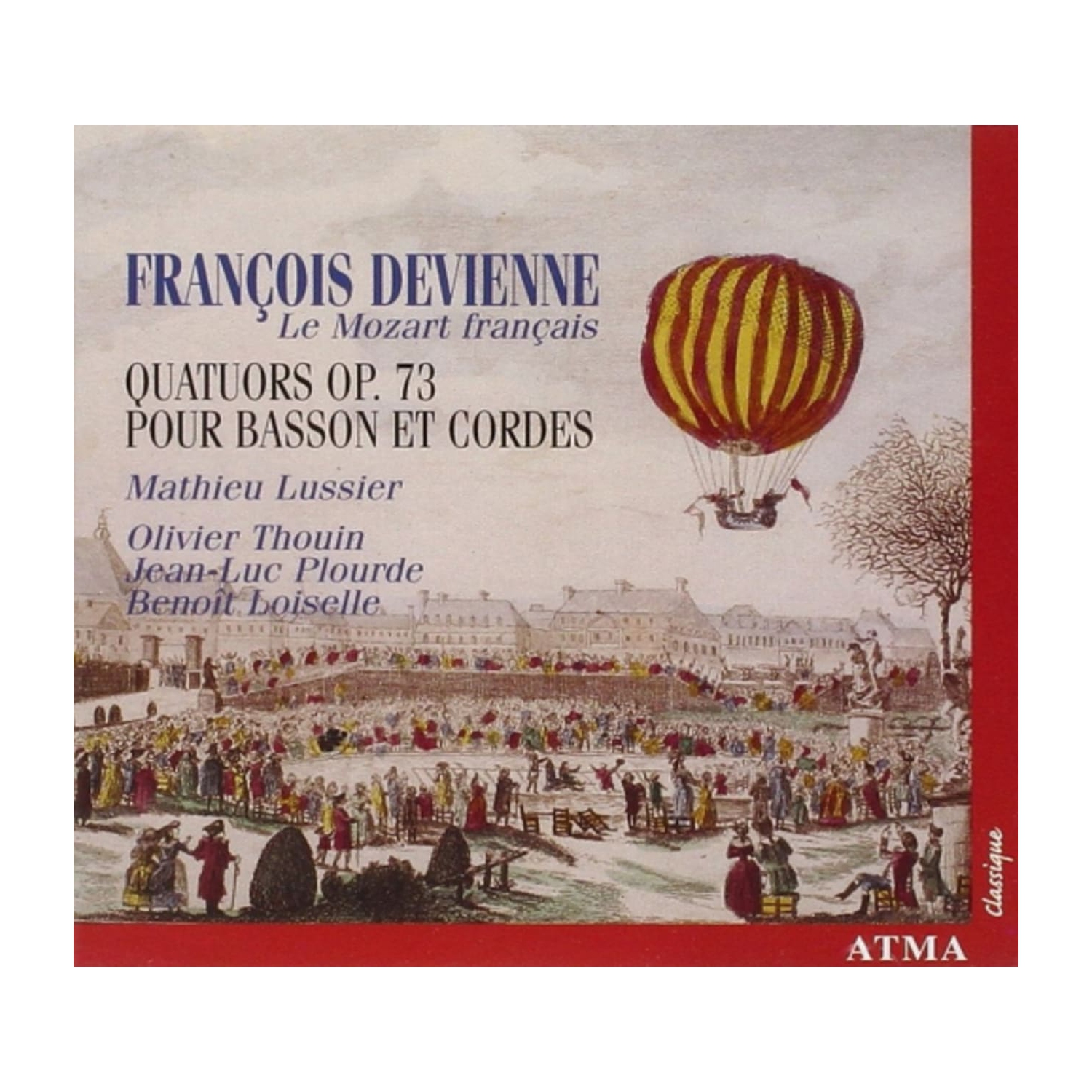 François Devienne - Fran?ois - FRAN?OIS : BASSOON QUARTETS - [CD]