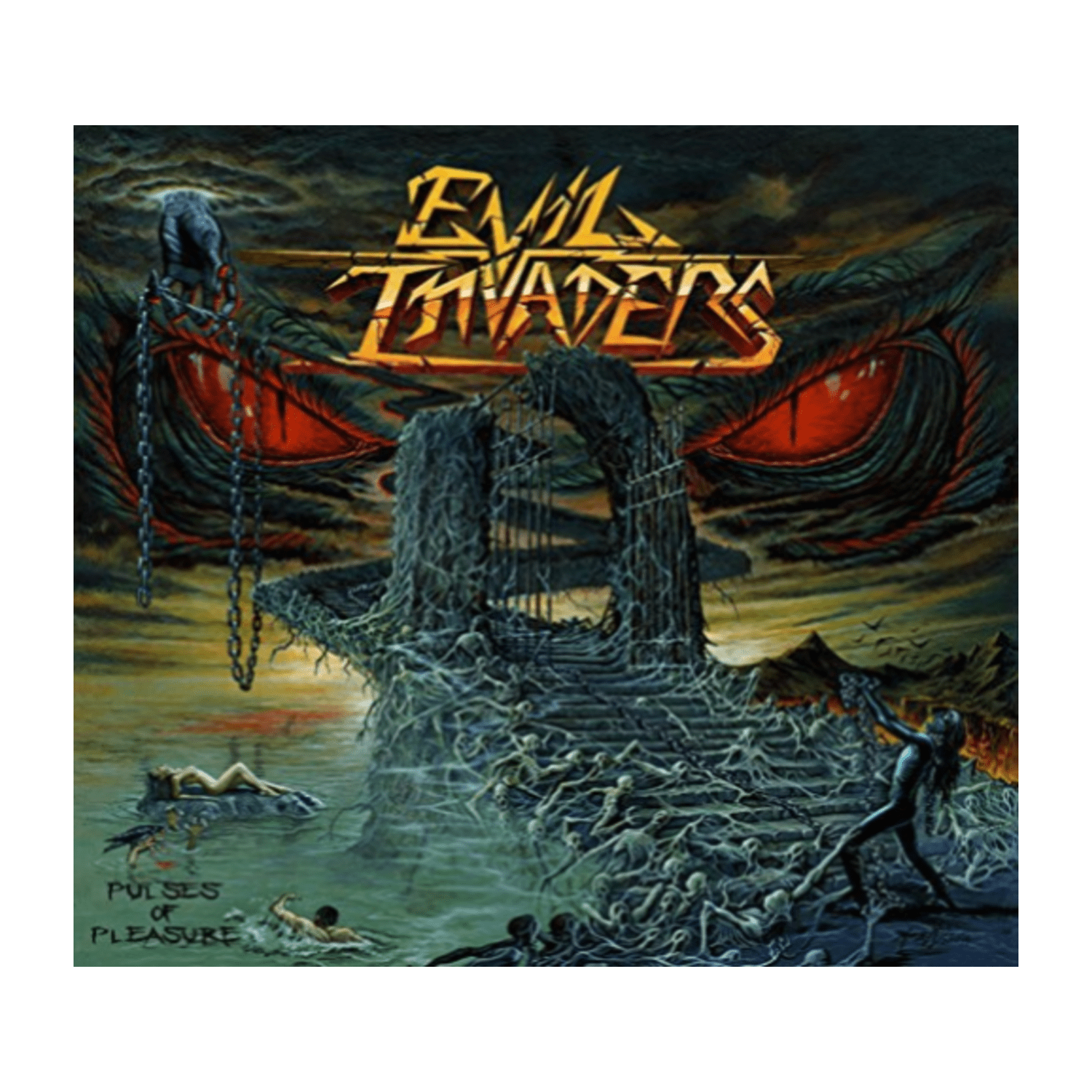 Evil Invaders - Pulses of Pleasure - [CD]