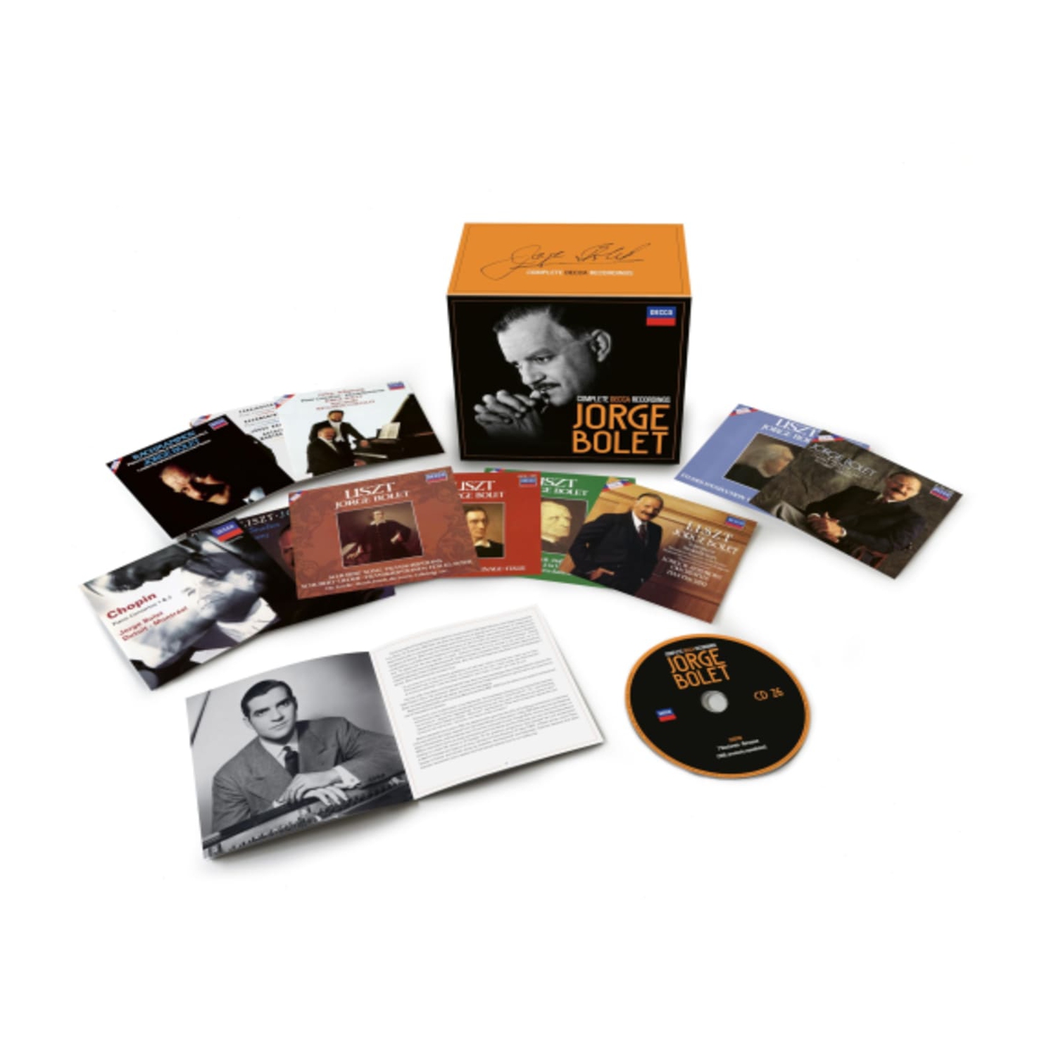 Jorge Bolet - Complete Decca Recordings - [CD]