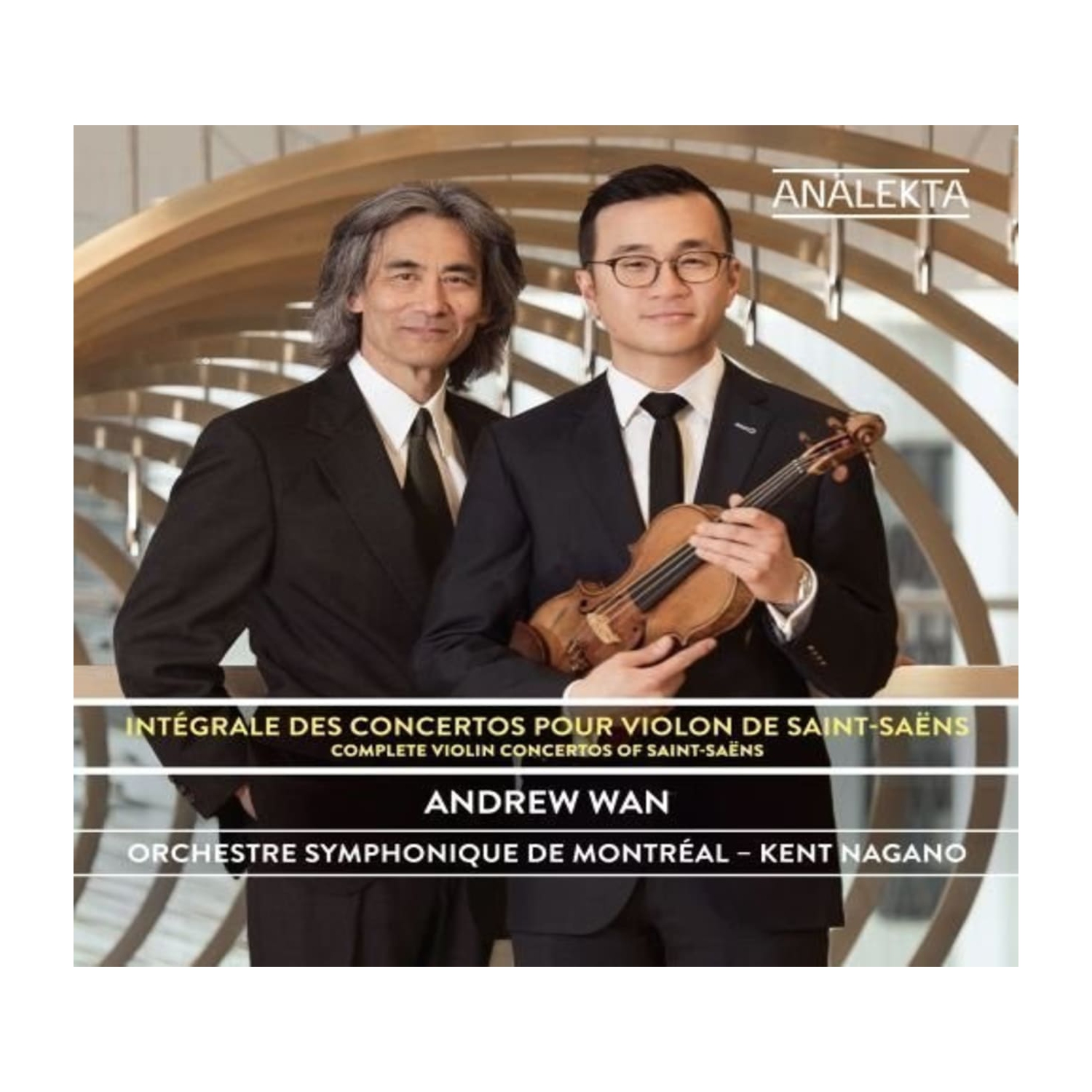 SAINT-SAENS / MONTREAL SYMPHONY ORCHESTRA / NAGANO - Complete Violin Concertos - [CD]