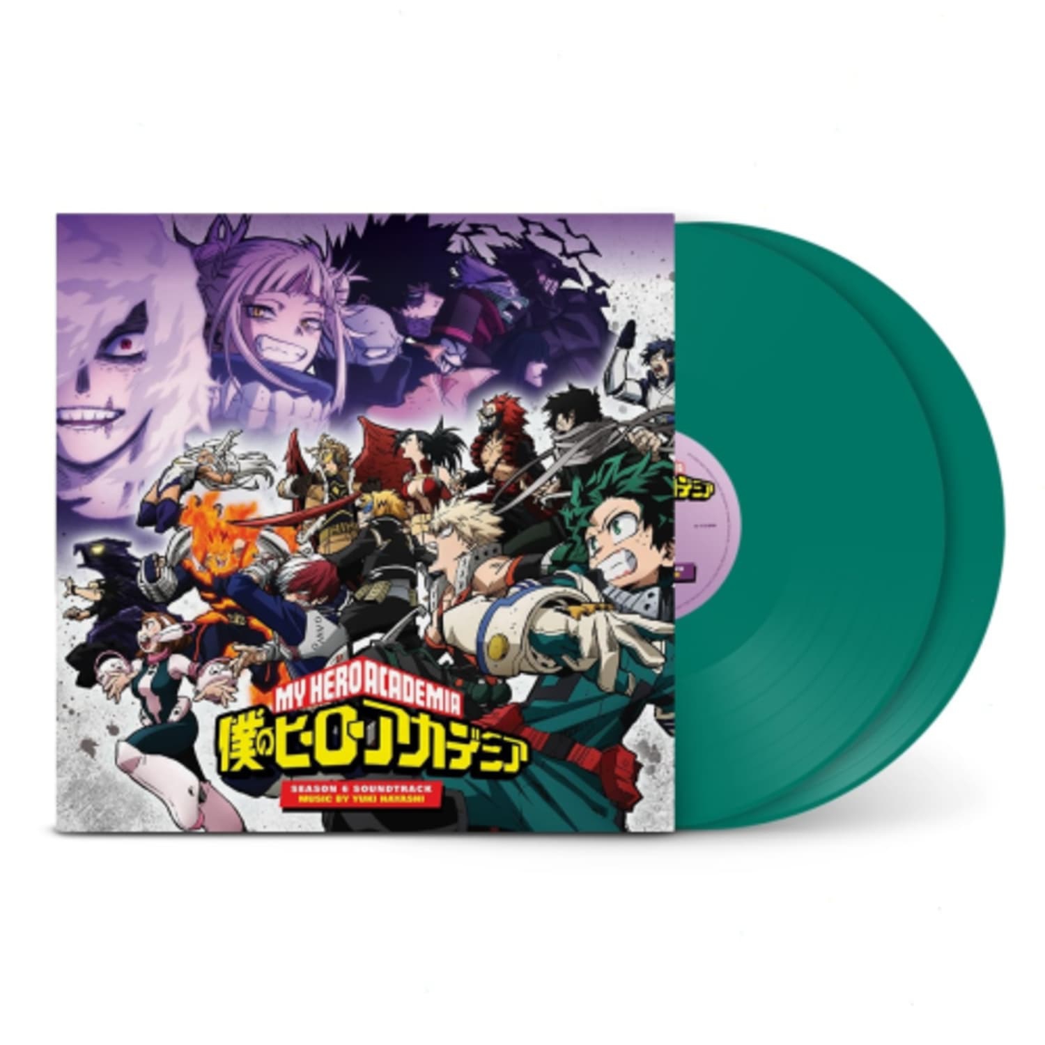 Yuki Hayashi - My Hero Academia: Season 6 - 140-Gram Green Colored Vinyl (MHA) [Import] - (140 Gram Vinyl, Colored Vinyl, Green, United Kingdom -