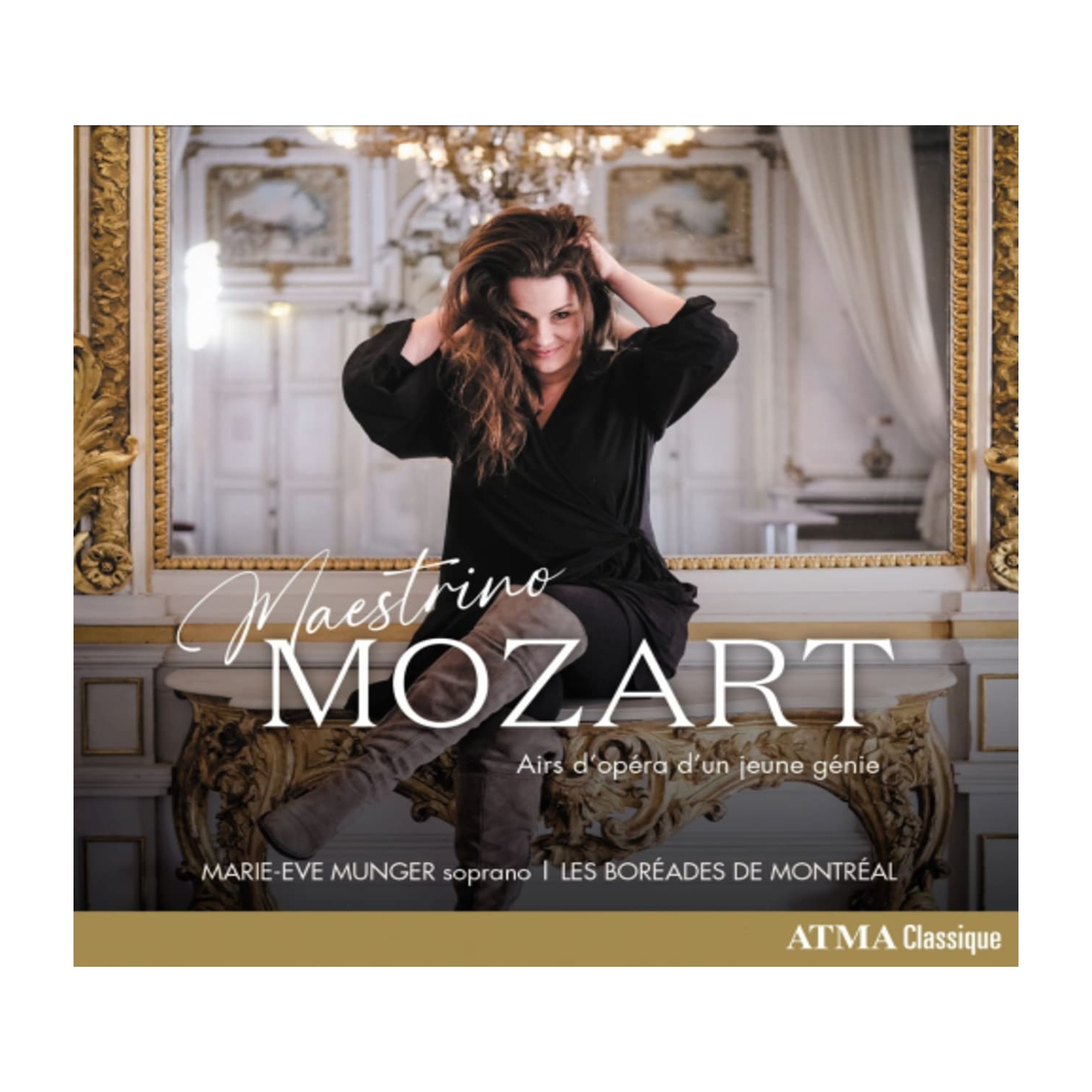Marie-Eve Munger - Maestrino Mozart - [CD]