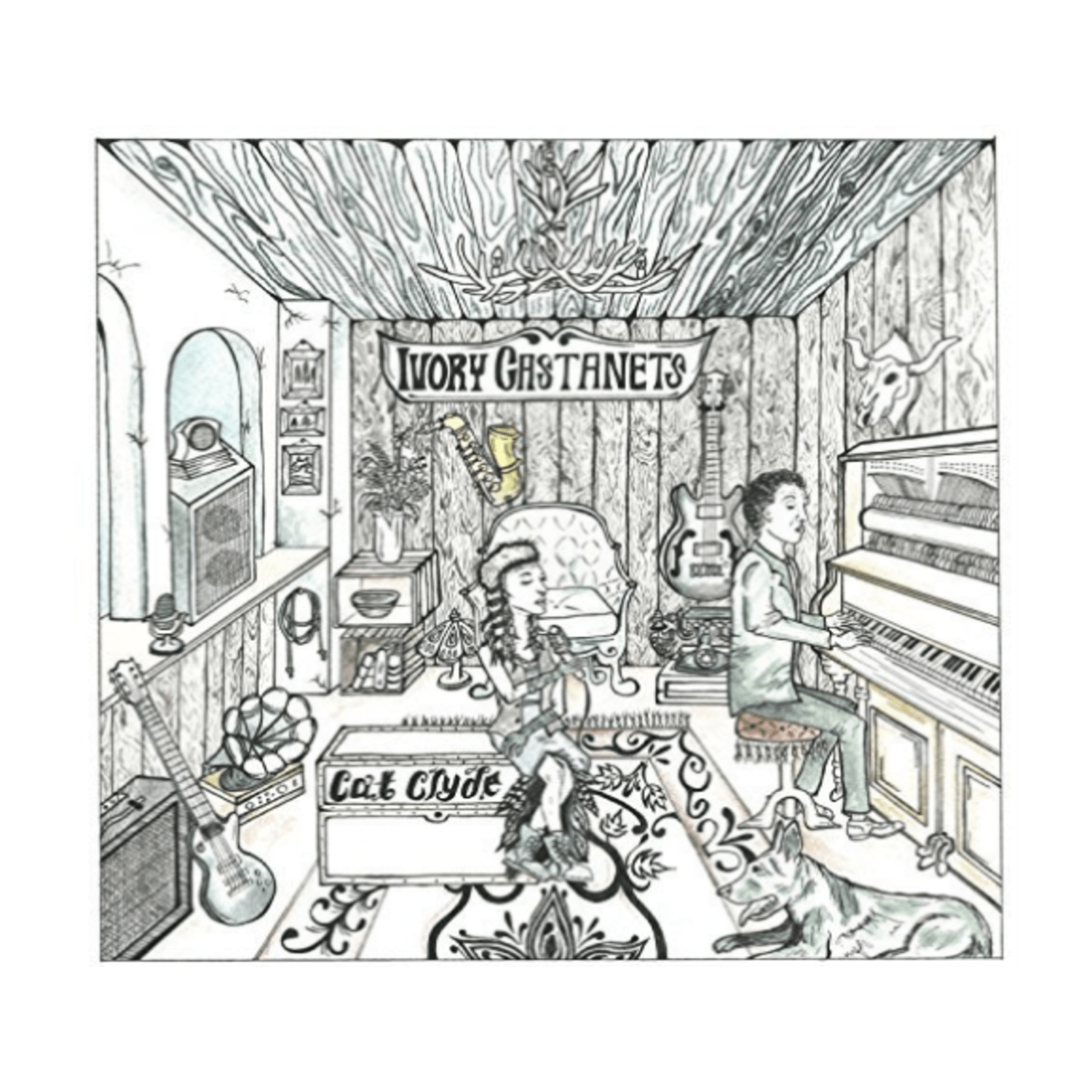 Clyde Cat - IVORY CASTANETS - [CD]