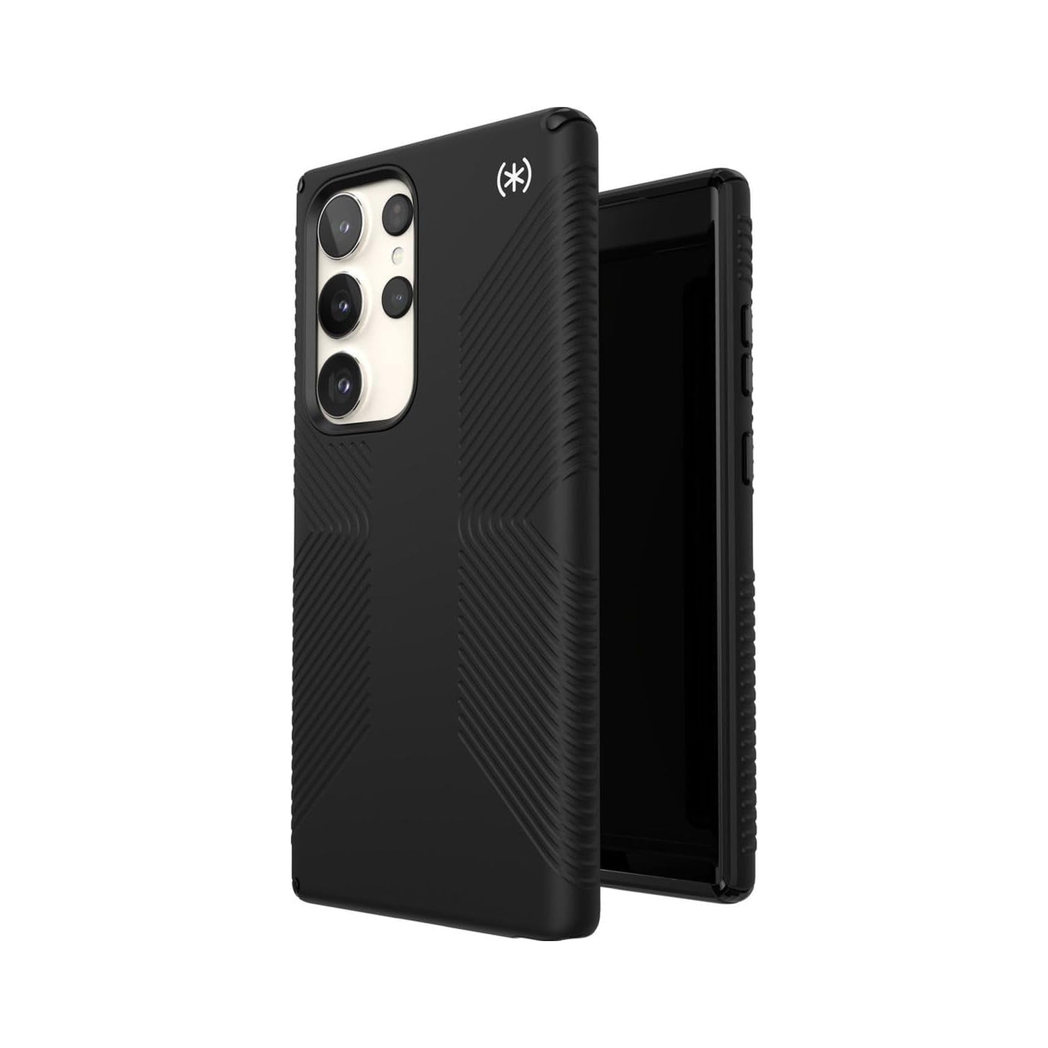 Étui Presidio 2 Grip Microban noir de Speck pour Galaxy S23 Ultra de Samsung