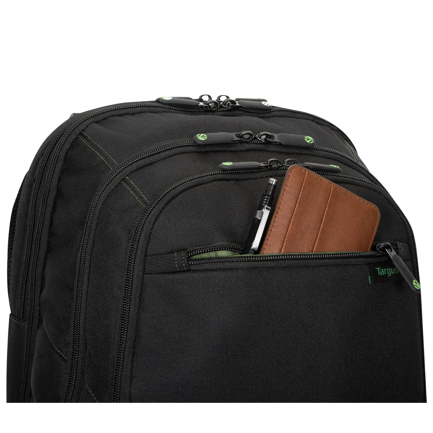 Sac à dos Spruce EcoSmart de Targus pour portable de 17,3 po - Noir