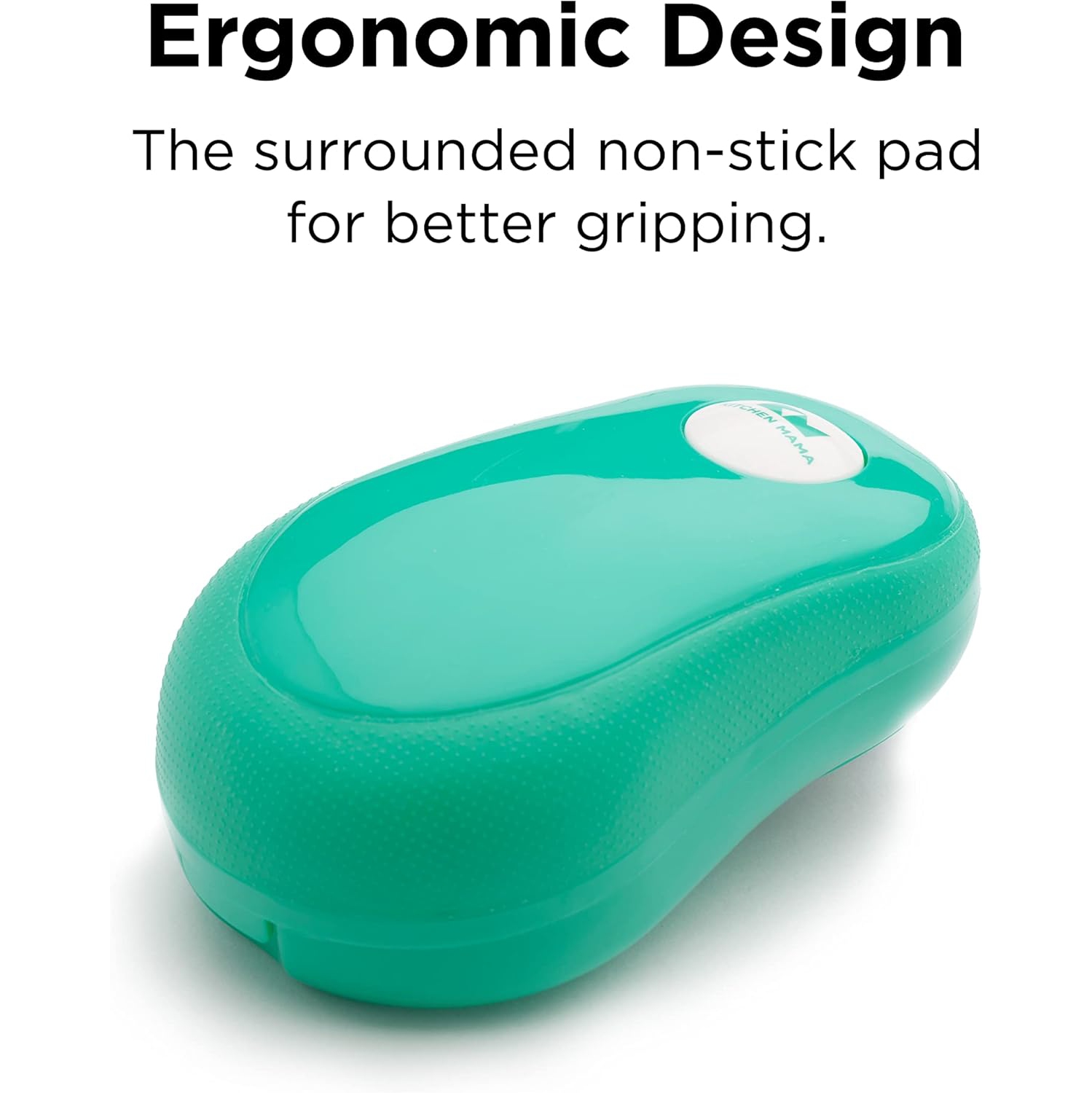 One Touch Electric Can Opener with Auto Shut-Off: Open Cans with Only One Push of A Button - Ergonomic, Smooth Edge, Food-Safe, Prime for Seniors