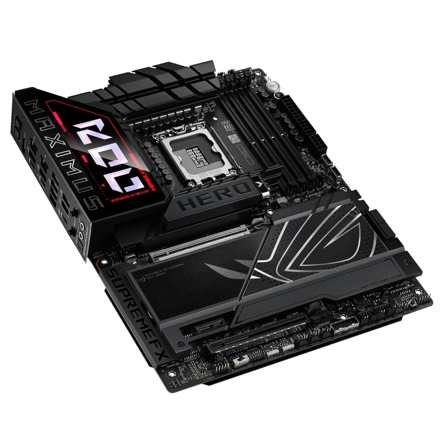 Carte mère ROG Maximus Z890 Hero d'Intel MD Z890 LGA 1851 ATX d'ASUS - Remis à neuf