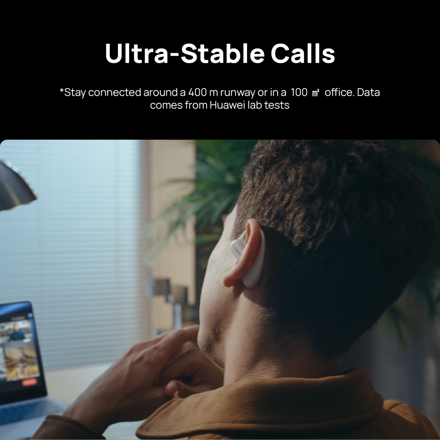 Écouteurs-boutons libres FreeArc de HUAWEI, écouteurs Bluetooth avec son Sterling Sound, résistance à l'eau IP57, autonomie de 28 heures, écouteurs