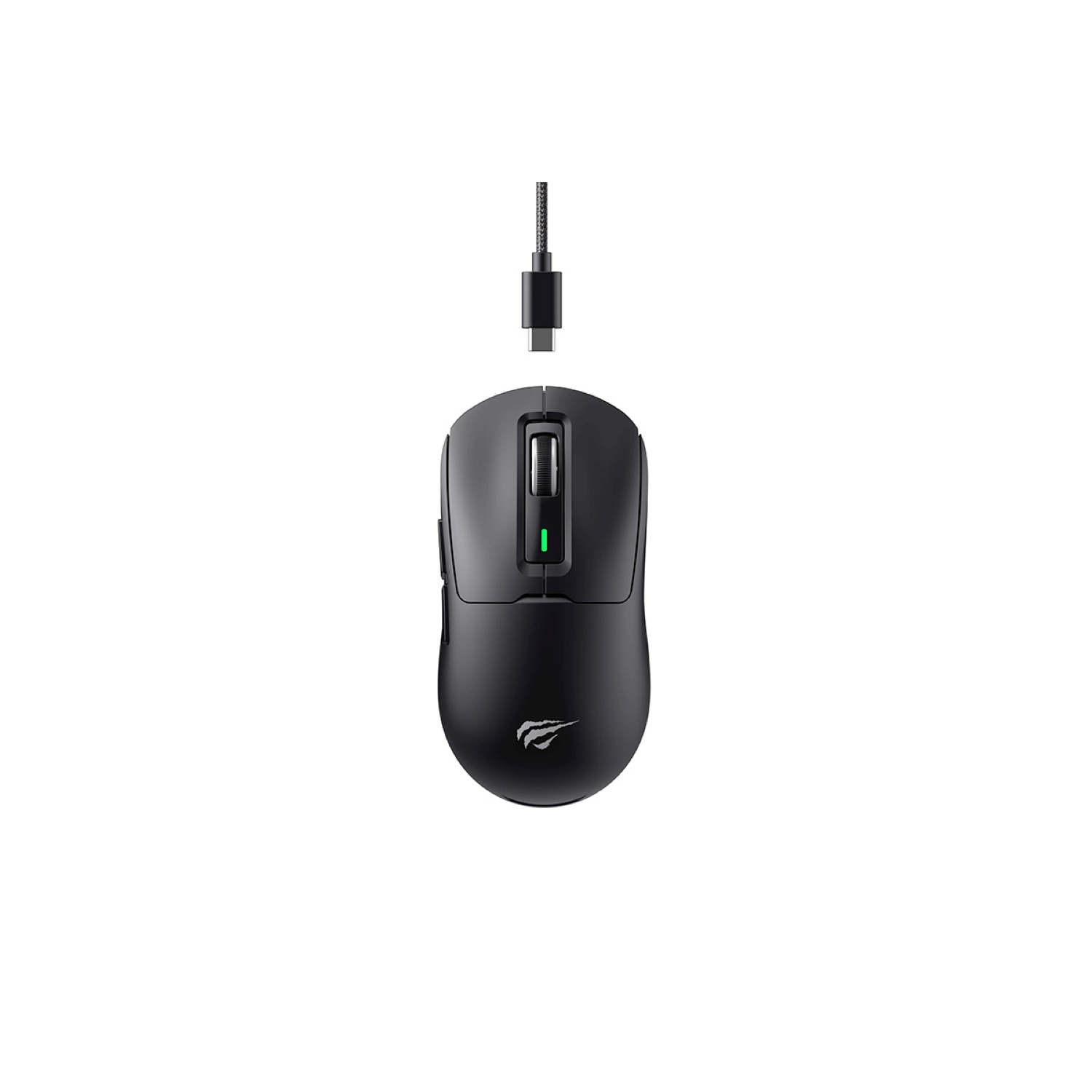 Havit MS969SE Tri-Mode Wired+Wireless 2.4GHz+Wireless Bluetooth V5.1, 8000 DPI, Rechargeable 600mAh battery, 6-key Lightweight Gaming Mouse Gaming