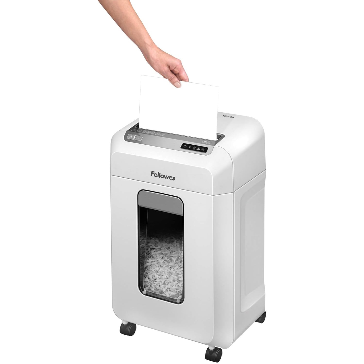 Déchiqueteuse à coupe micro Microshred 12Ms de Fellowes