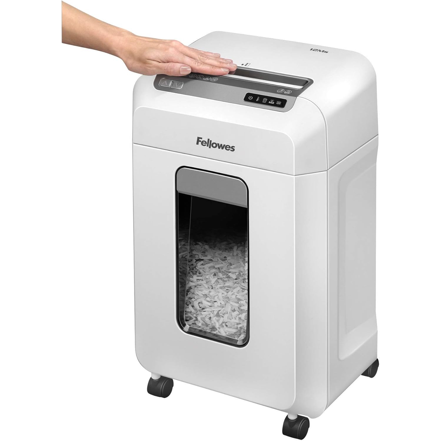 Déchiqueteuse à coupe micro Microshred 12Ms de Fellowes