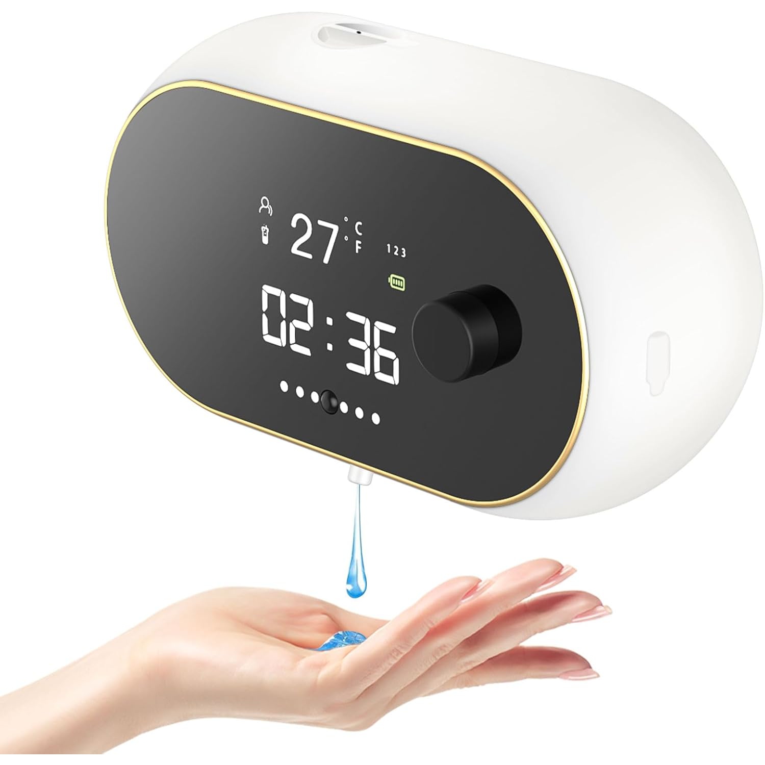 Distributeur de savon électrique intelligent, distributeur automatique de liquide, distributeur mural de savon pour les mains pour la cuisine de la