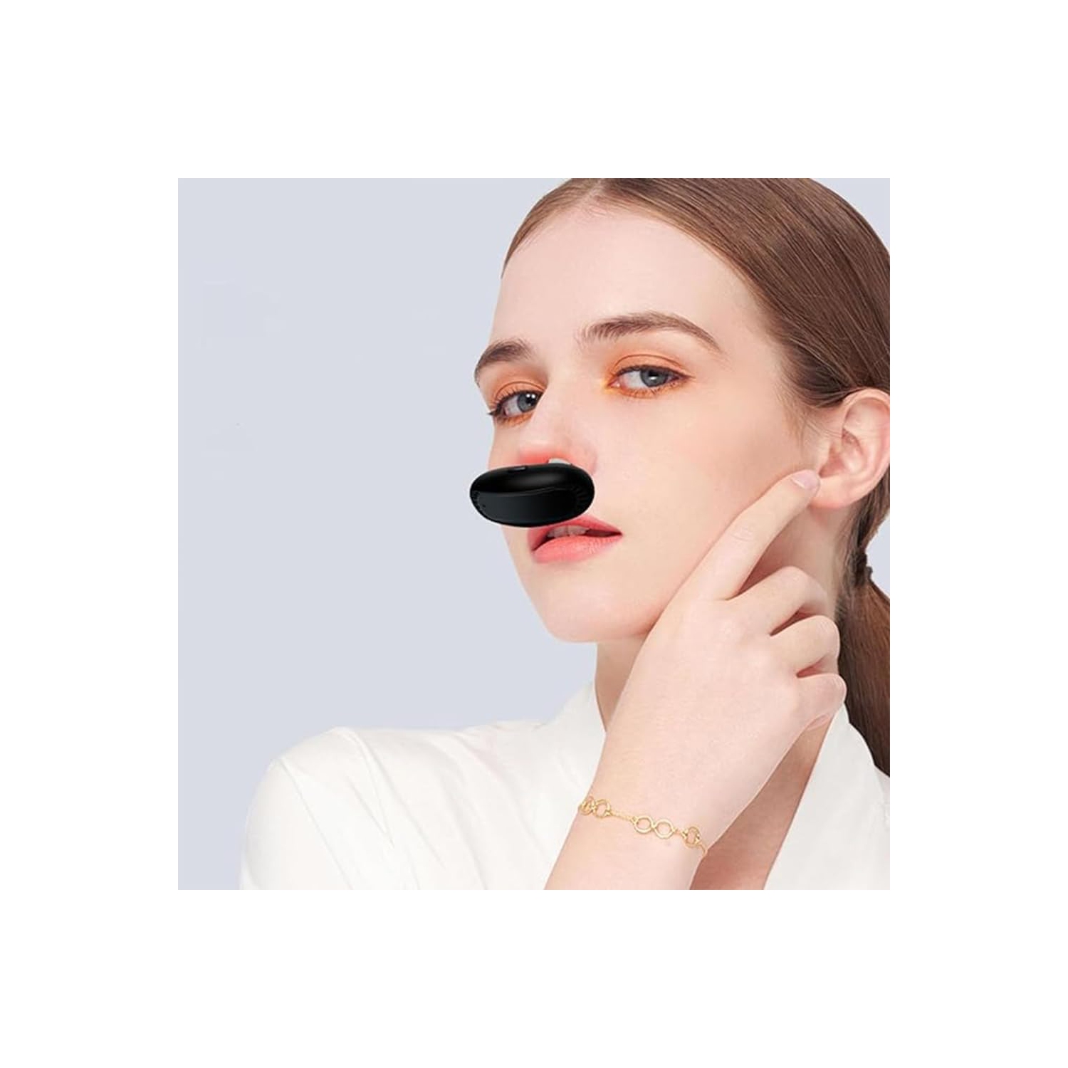 Dispositif de thérapie nasale Red Light Appareil apaisant nasal externe pour rhinite à lumière infrarouge