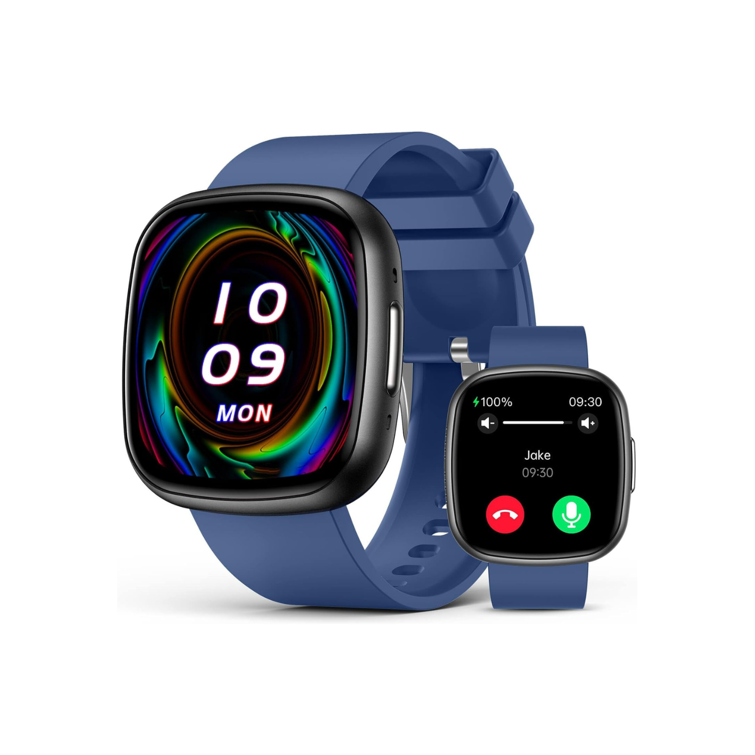 Smart Watch, 1.72" Smart Watch for Men Women, Fitness Tracker with 100+ Sport Modes, IP68 Waterproof, Heart Rate/Sleep/Spo2 Monitor, Activity Tracker