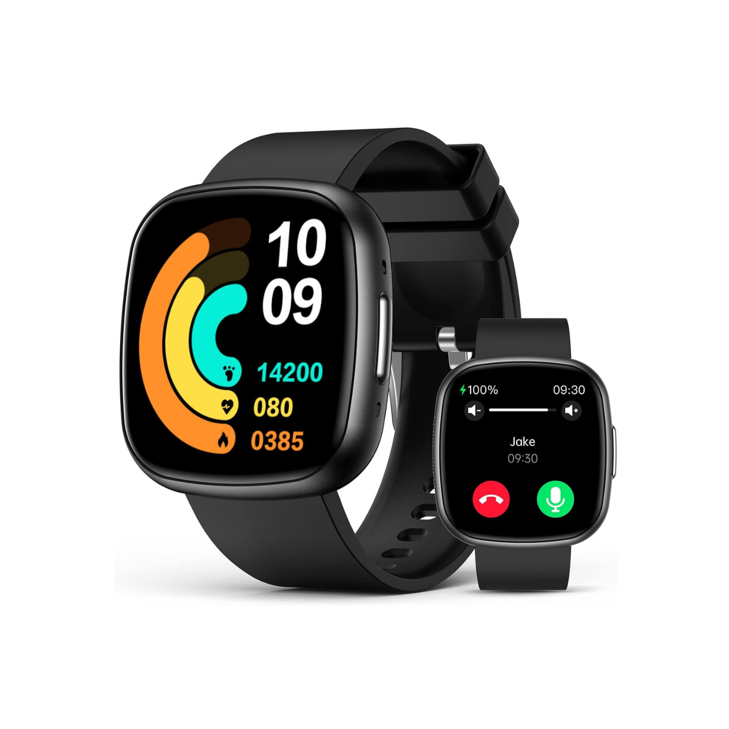 Smart Watch, 1.72" Smart Watch for Men Women, Fitness Tracker with 100+ Sport Modes, IP68 Waterproof, Heart Rate/Sleep/Spo2 Monitor, Activity Tracker
