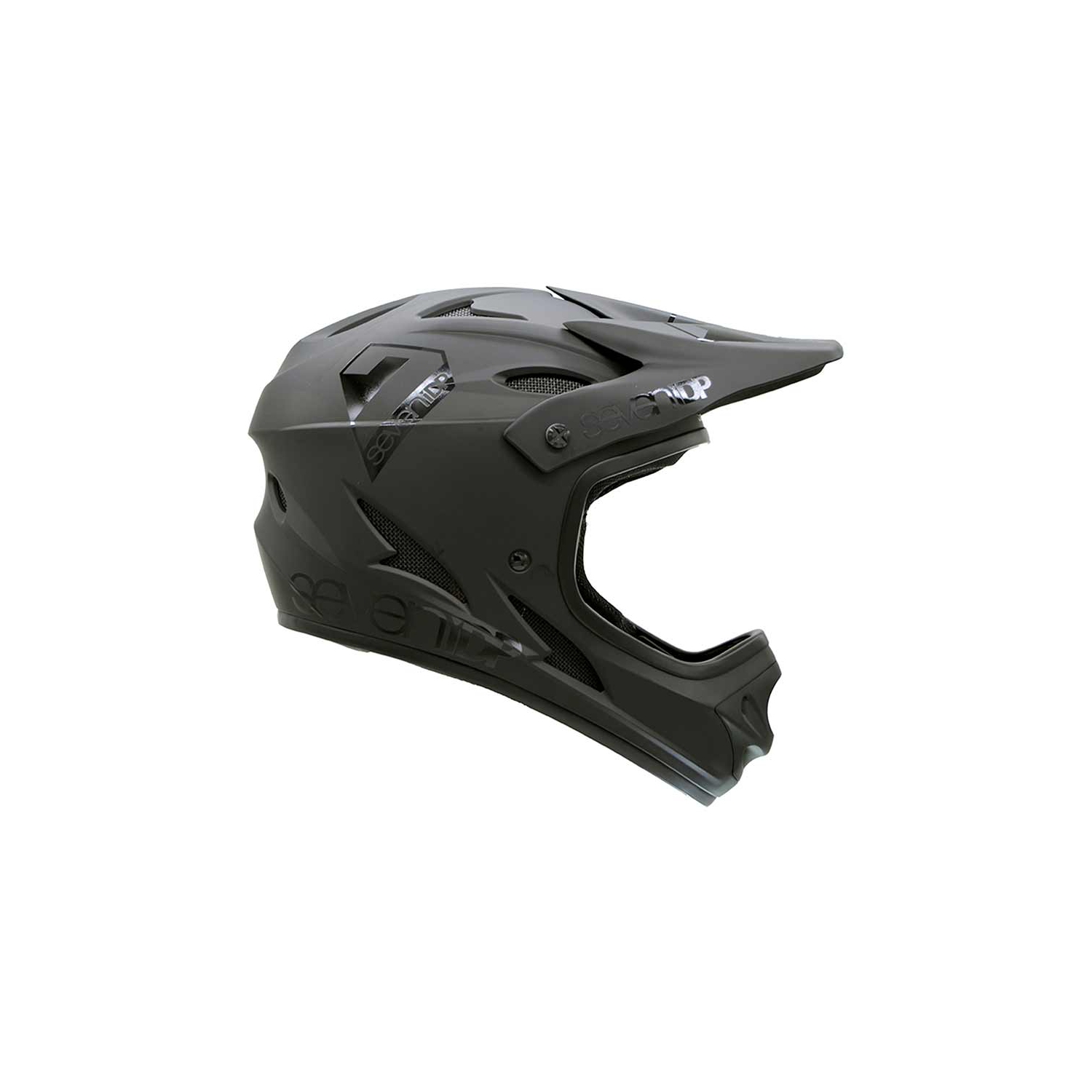 7iDP, M1, casque pour jeunes, noir mat/noir lustré, M, 48 - 50&nbsp;cm