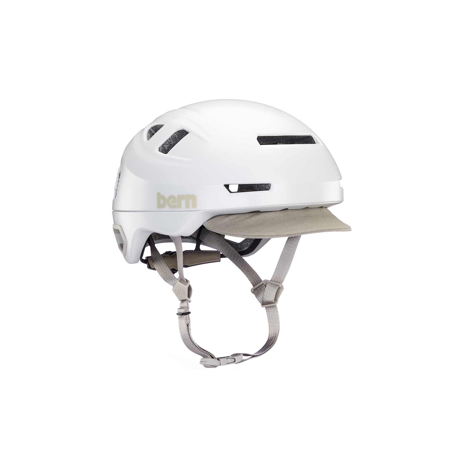 Bern, Hudson MIPS, Helmet, Satin White, M, 55.5 - 59cm