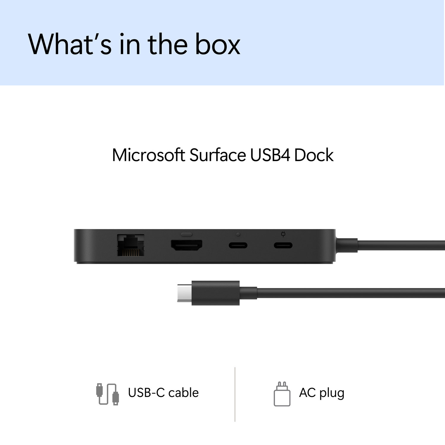 Microsoft Surface USB4 Dock