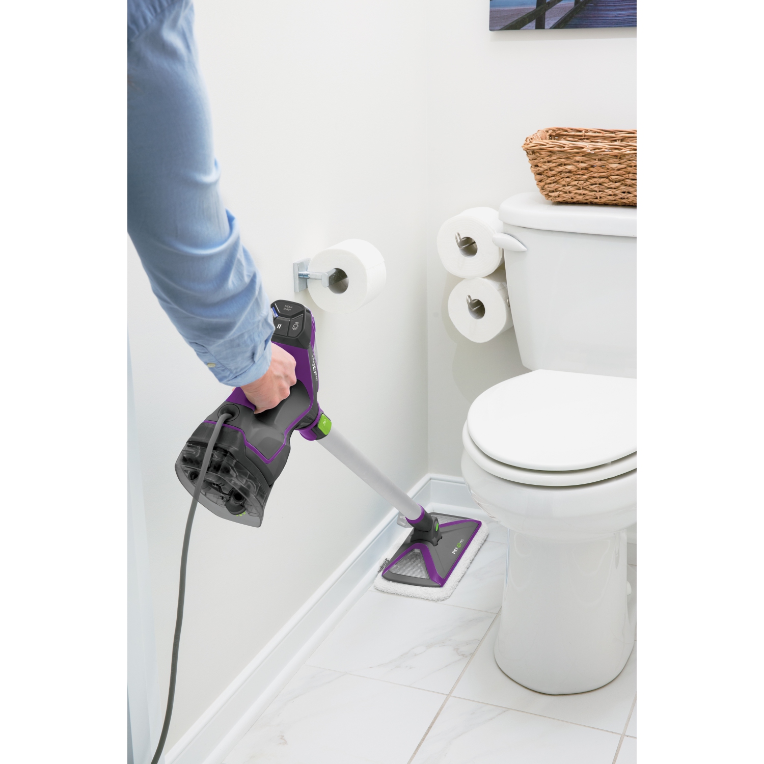 Remis à neuf - Aspirateur Slim Steam Pet Pro de Bissell