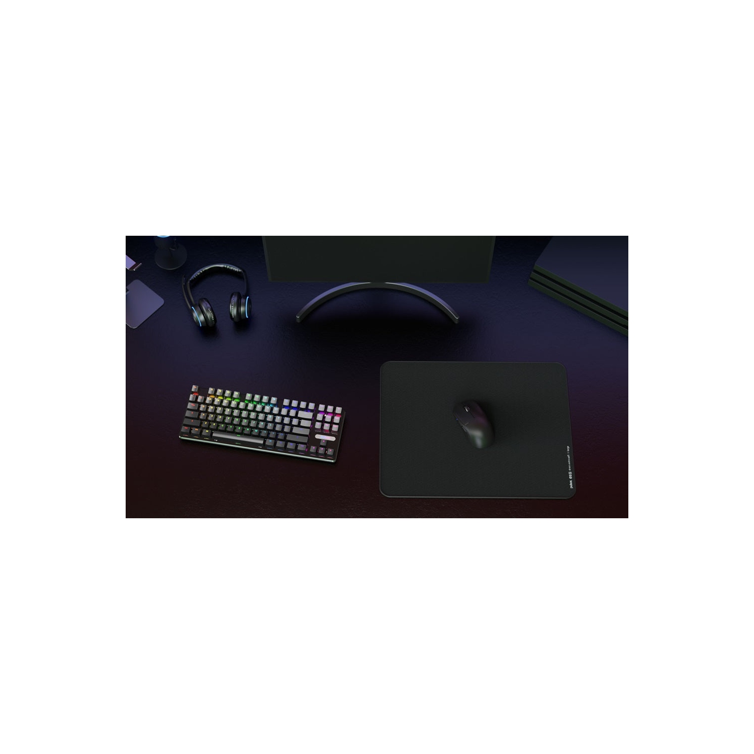 Pulsar Gaming Gears ES2 L Mouse Pad Designed for eSPORTS 16.5in W x 12.9in L, Non-slip, Black