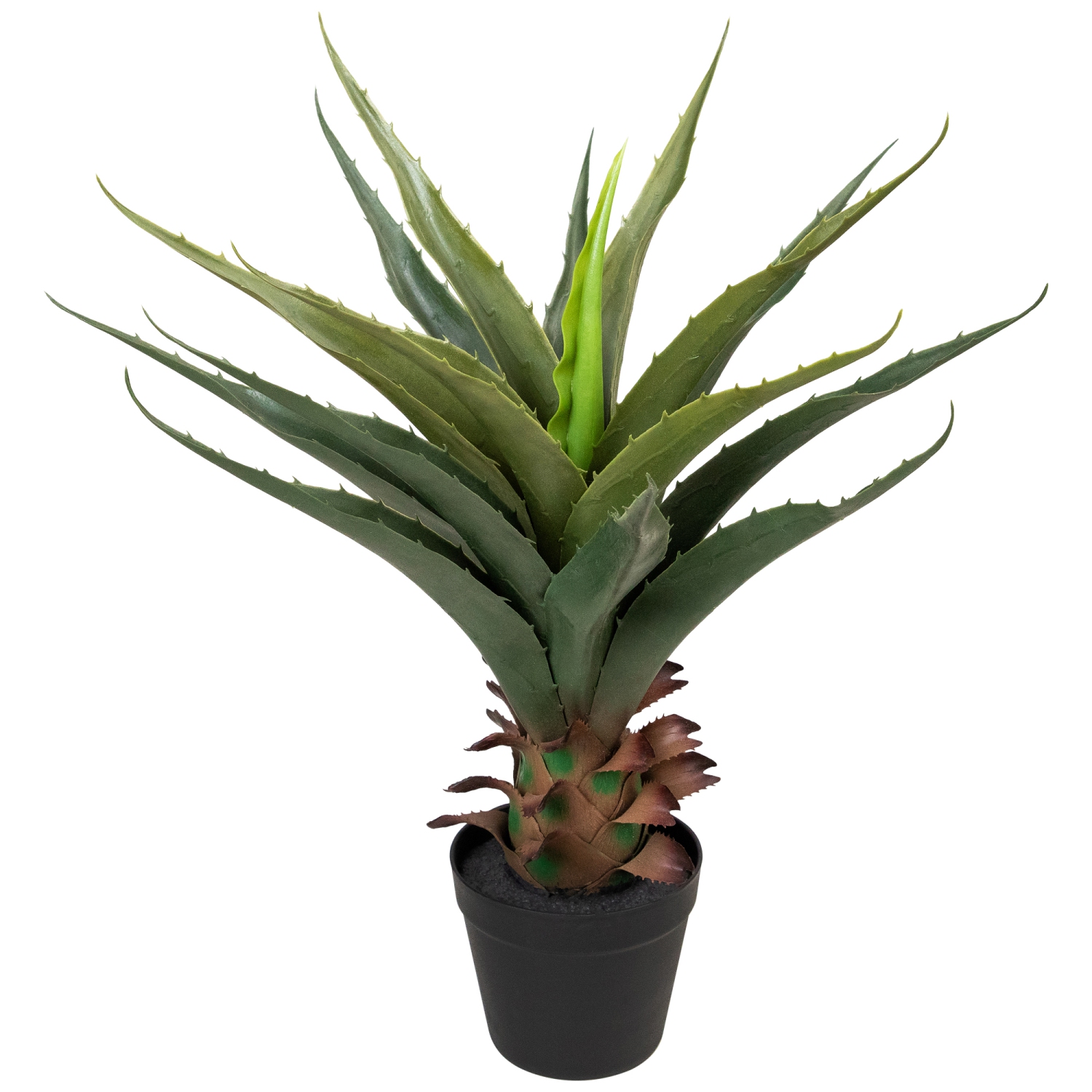 Artificial Potted Aloe Plant - 24"