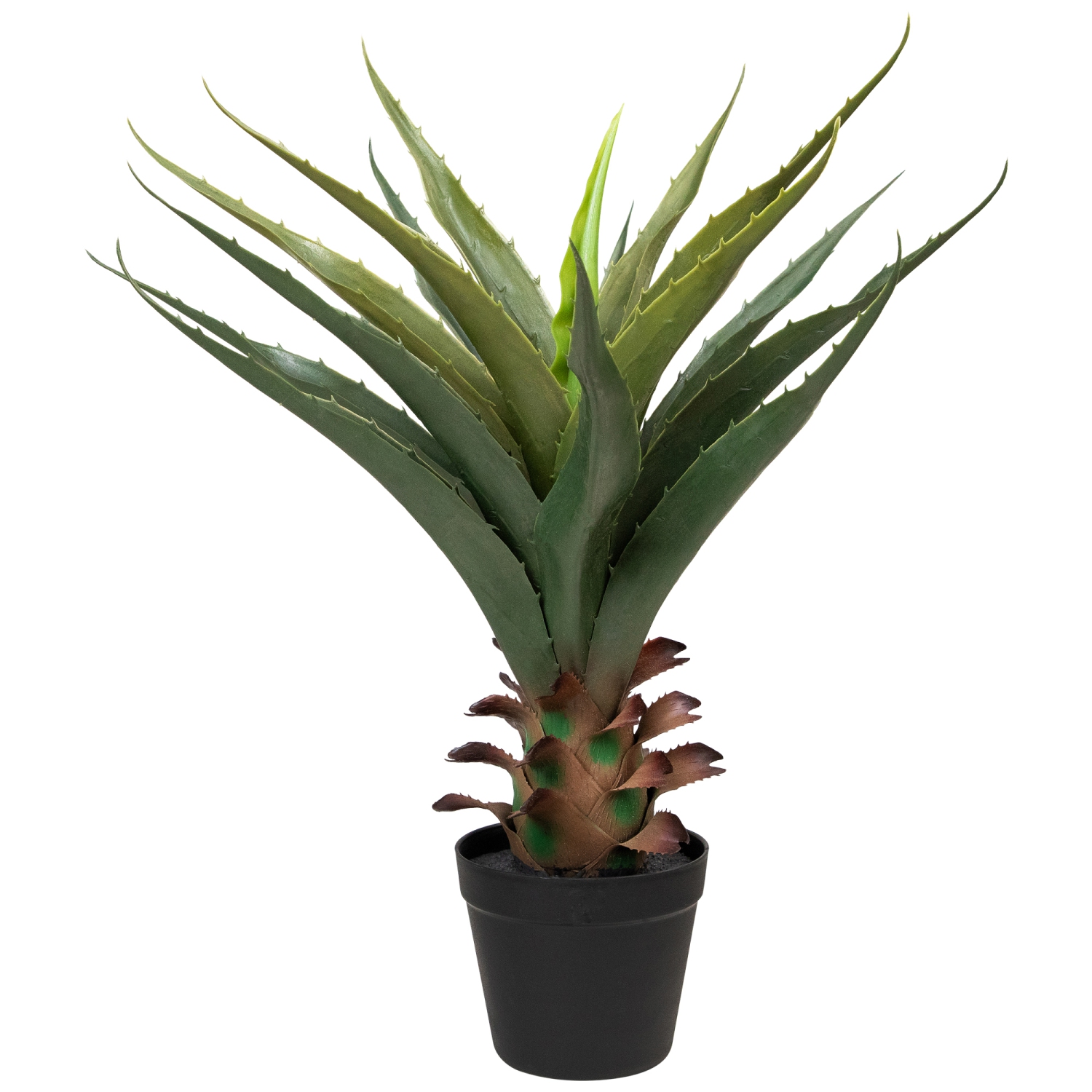 Artificial Potted Aloe Plant - 24"