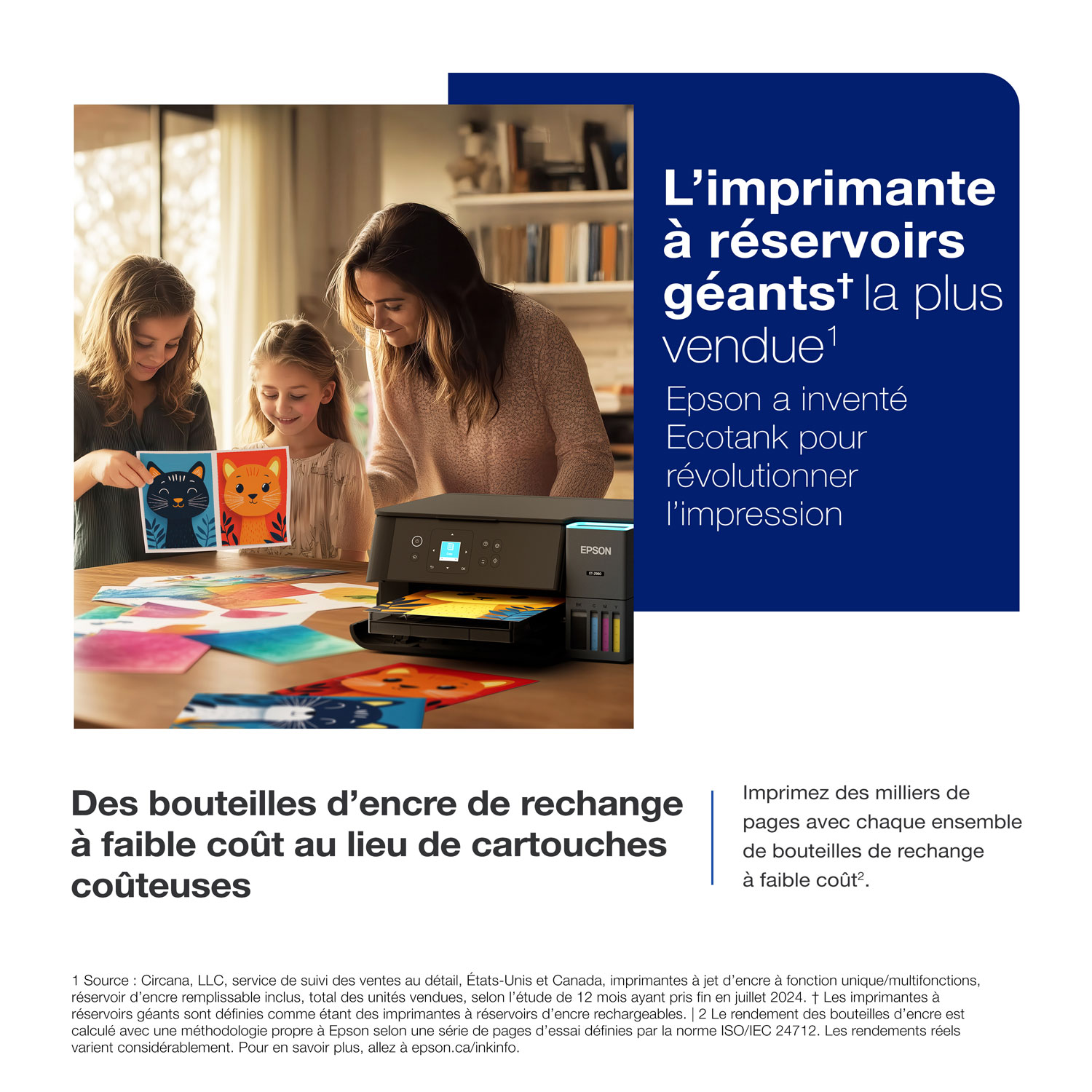 Epson EcoTank ET-2980 Wireless All-In-One Supertank Inkjet Printer - Black