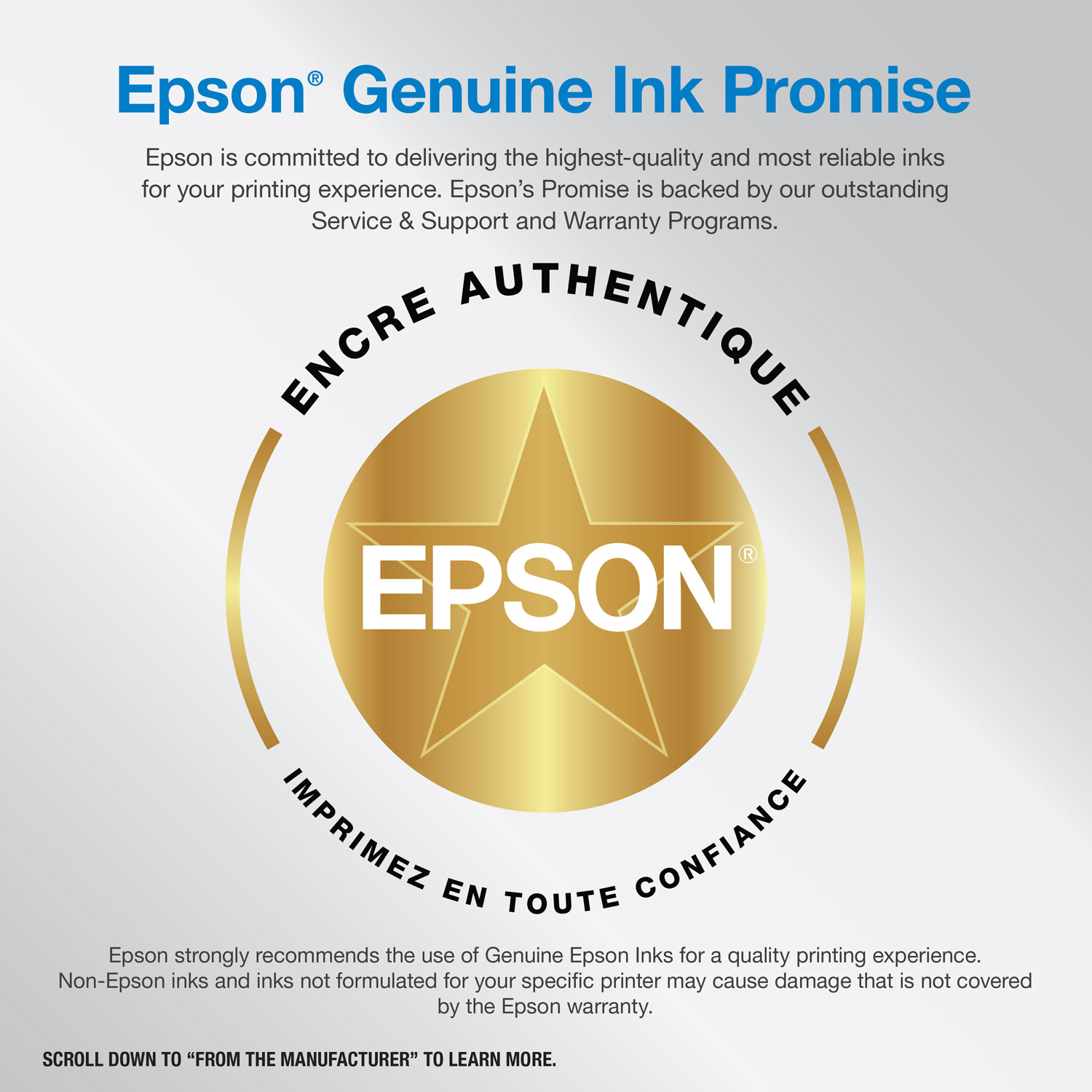 Imprimante à jet encre tout-en-un sans fil Supertank EcoTank ET-2980 d'Epson - Blanc