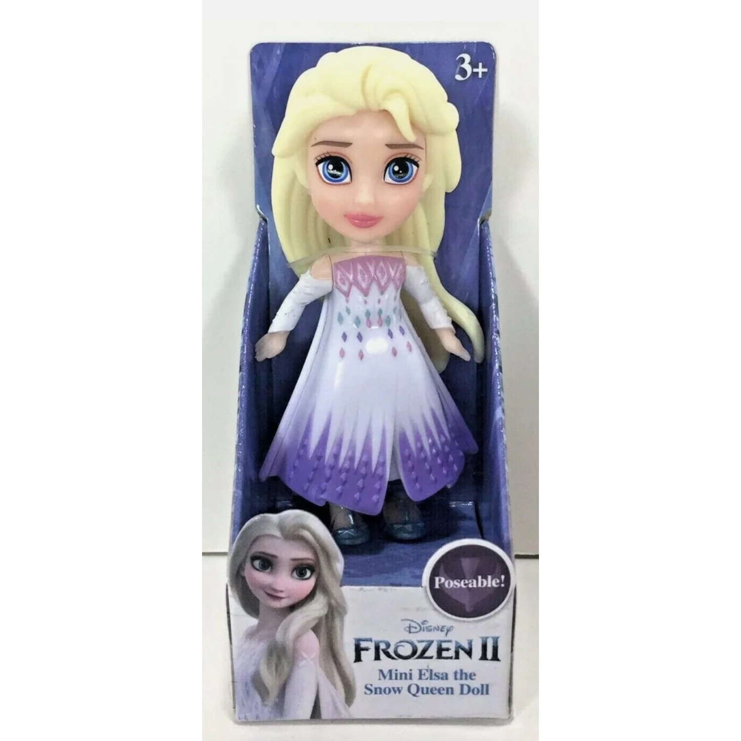 D100 3in Mini Toddler Doll Elsa