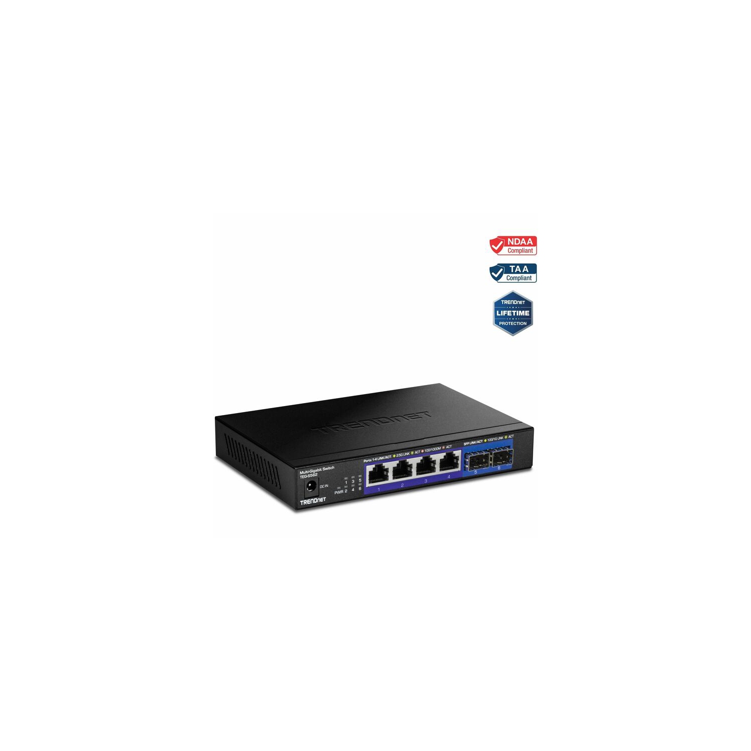 TRENDnet TEG-S562 6-Port Unmanaged Multi-Gig Switch