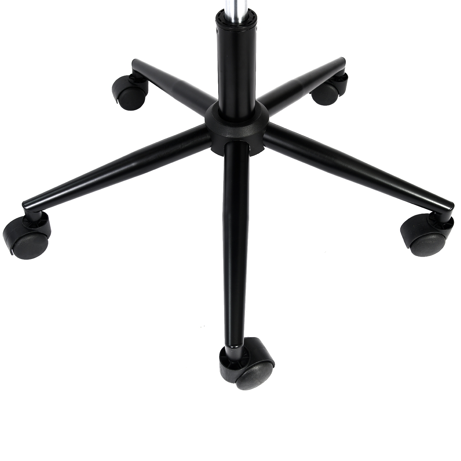 Homy Casa Home Office Chair - Fabric Upholstered Rolling Chair Height Adjustable Swivel Vanity Chair for Office Bedroom Vanity Room, Brown Suede