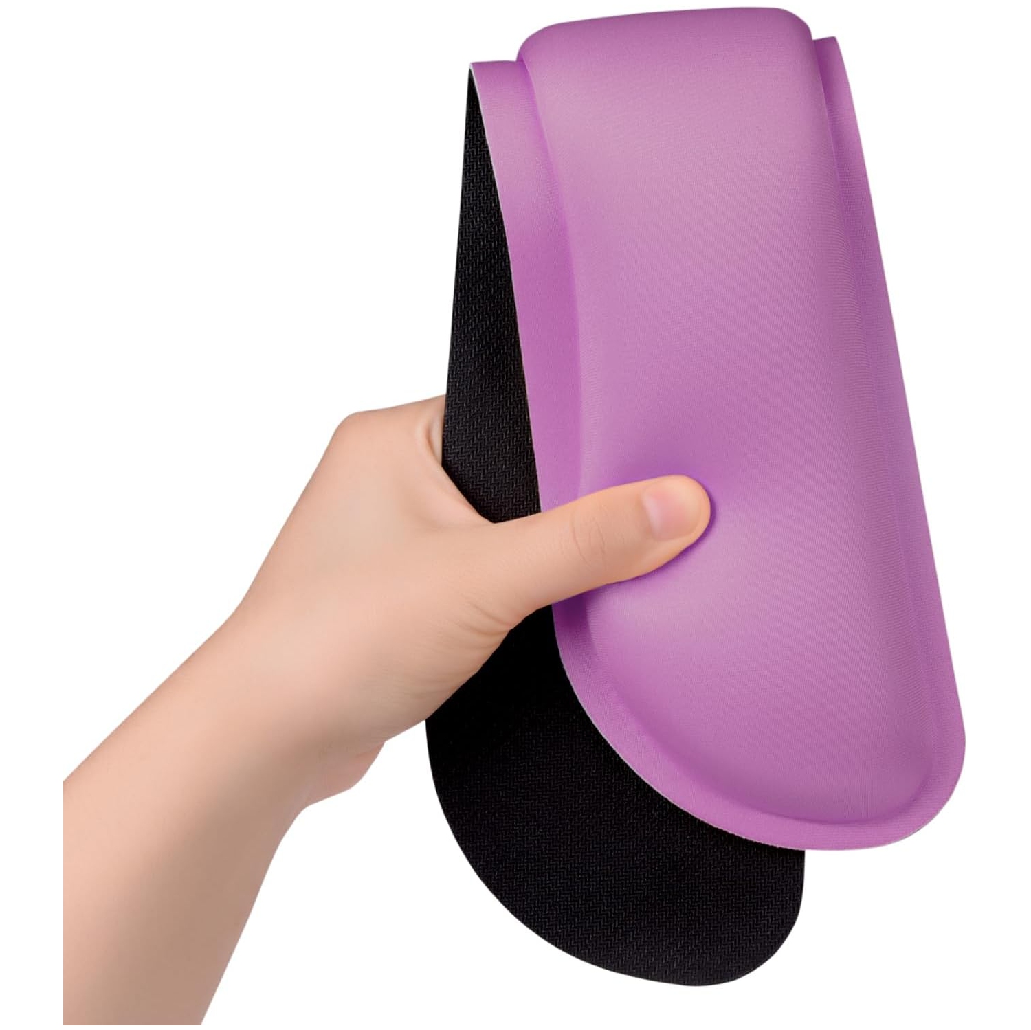 Keyboard Wrist Rest Pad, Memory Foam Set Wrist Cushion Support for Pain Relief, Anti-Slip Wrist Support for Computer, Laptop, Radiant Orchid