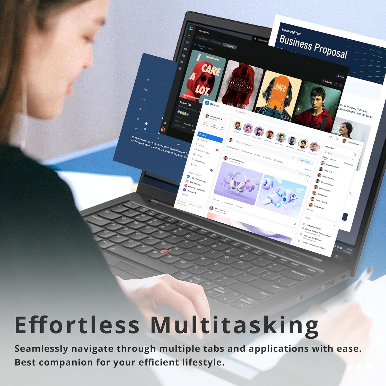 Lenovo ThinkPad X1 Carbon Laptop, Intel i7-1260P, 14" WUXGA IPS Display, 16GB RAM, 2.28TB Storage, Backlit Keyboard, Wi-Fi 6E, Win 11 Pro, Black