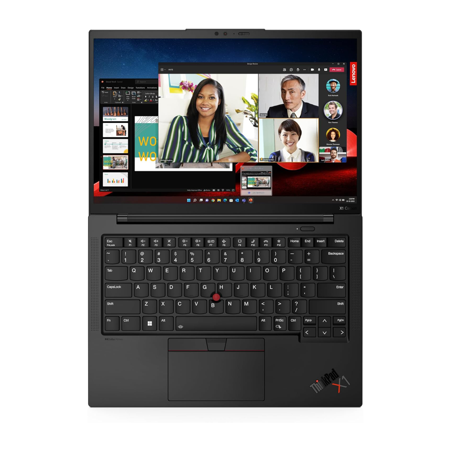 Lenovo ThinkPad X1 Carbon 14" WUXGA IPS Display Laptop - Black( Intel i7-1260P/1TB SSD/16GB RAM/ Win 11 Pro)