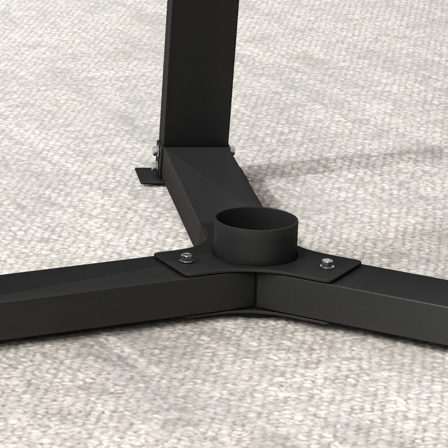 Soozier Weight Rack for 1-Inch or 2-Inch Weight Plates, 660LBS Capacity Weight Plate Rack for Home Gym Storage