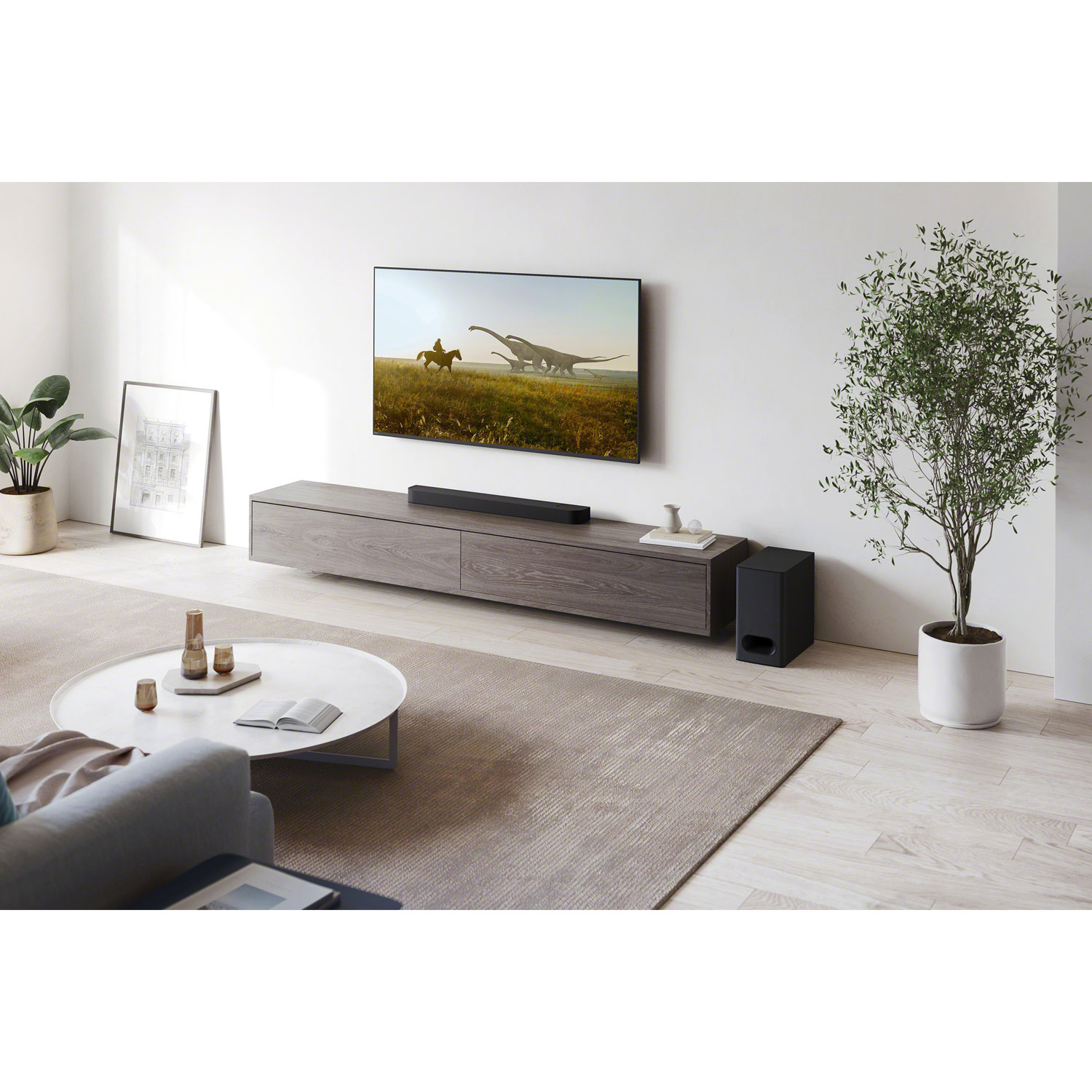 Barre de son 3.1.2 canaux avec haut-parleur d'extrêmes graves sans fil BRAVIA Theatre Bar 6 HT-B600 de Sony