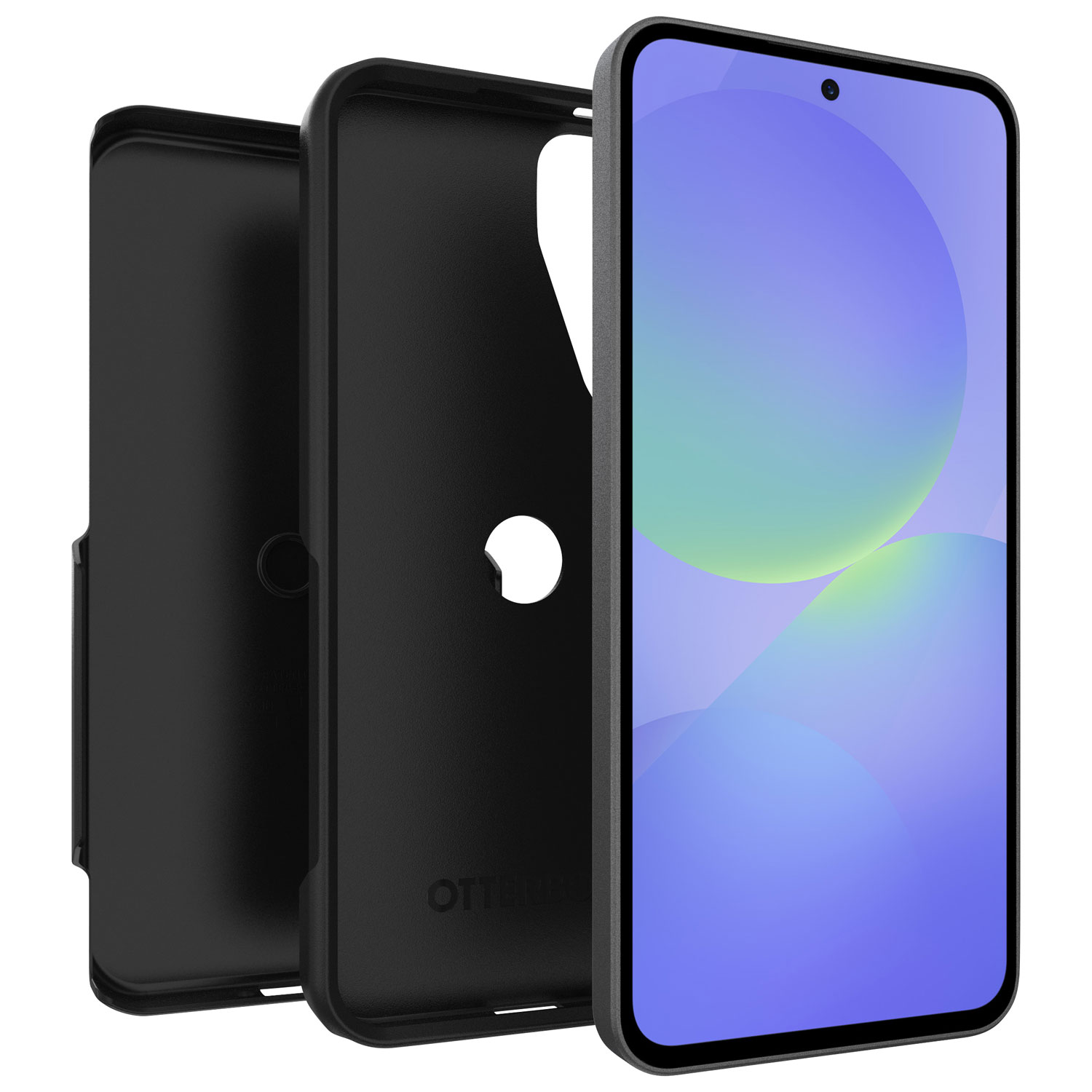 Étui rigide ajusté Commuter Lite d'OtterBox pour Galaxy A36 - Noir