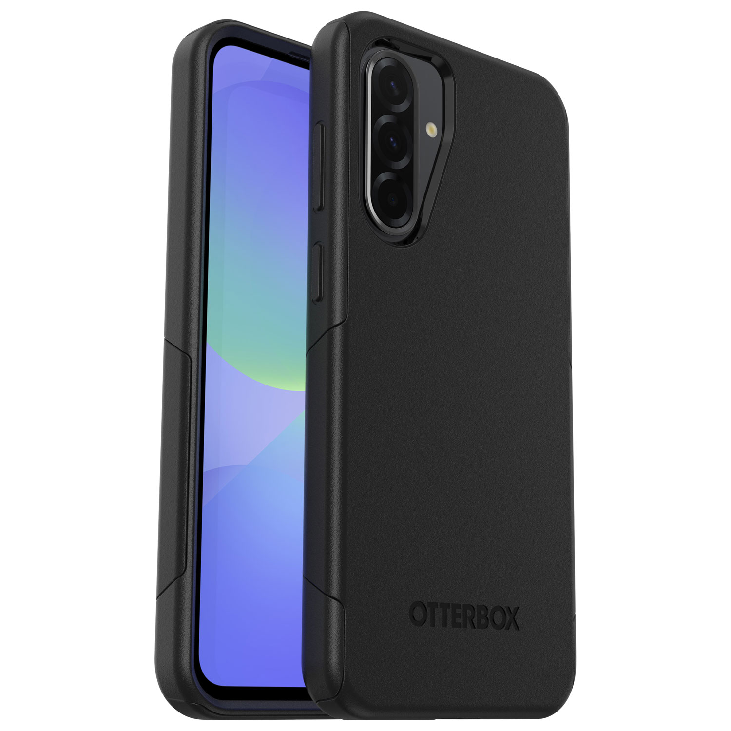 Étui rigide ajusté Commuter Lite d'OtterBox pour Galaxy A36 - Noir