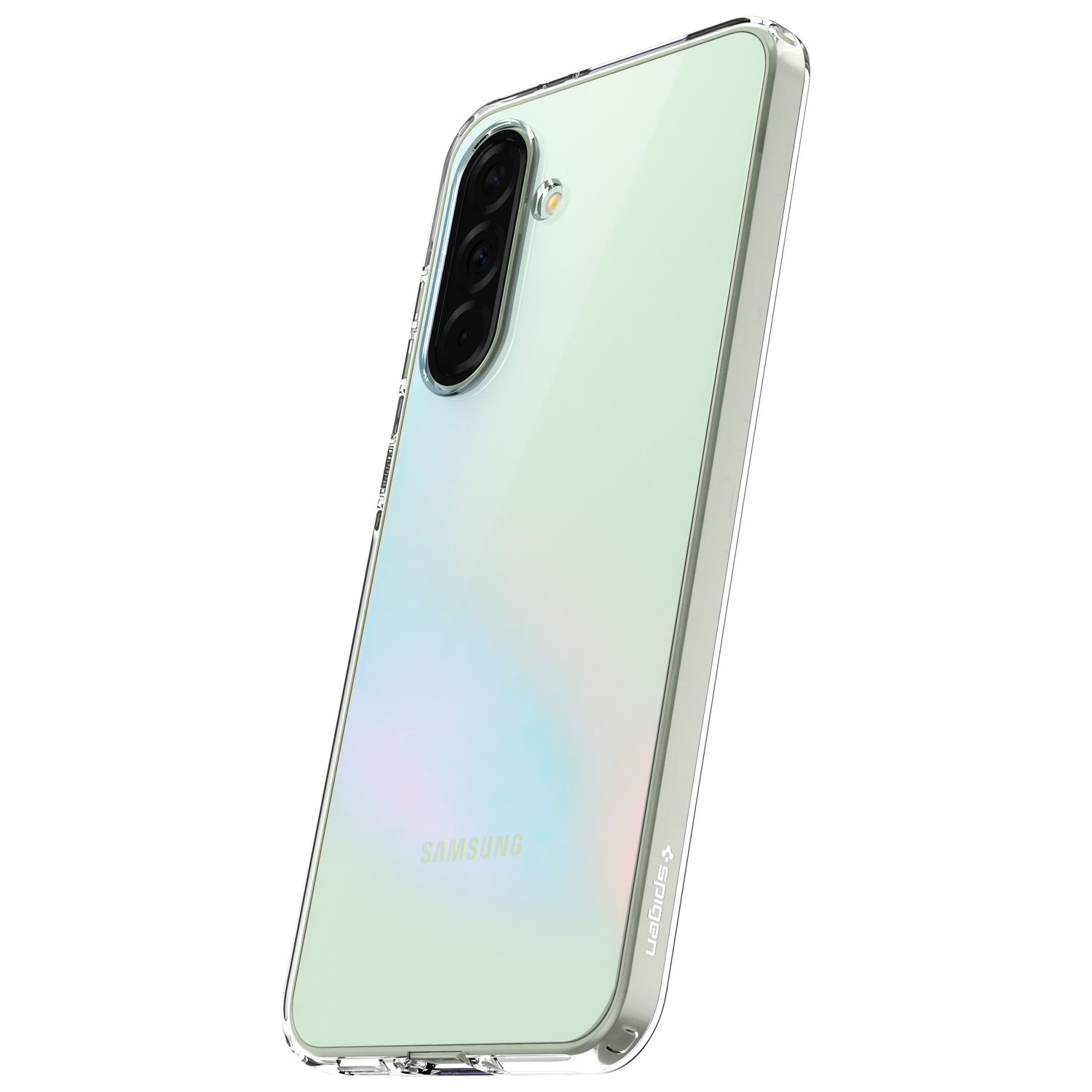 Étui souple ajusté Crystal Flex de Spigen pour Galaxy A36 - Transparent