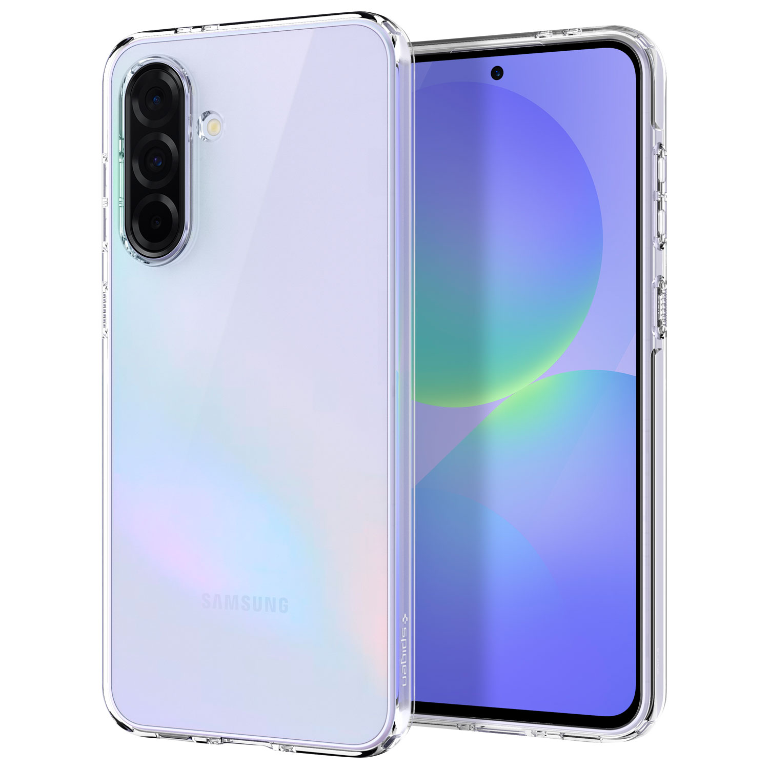 Étui souple ajusté Crystal Flex de Spigen pour Galaxy A36 - Transparent