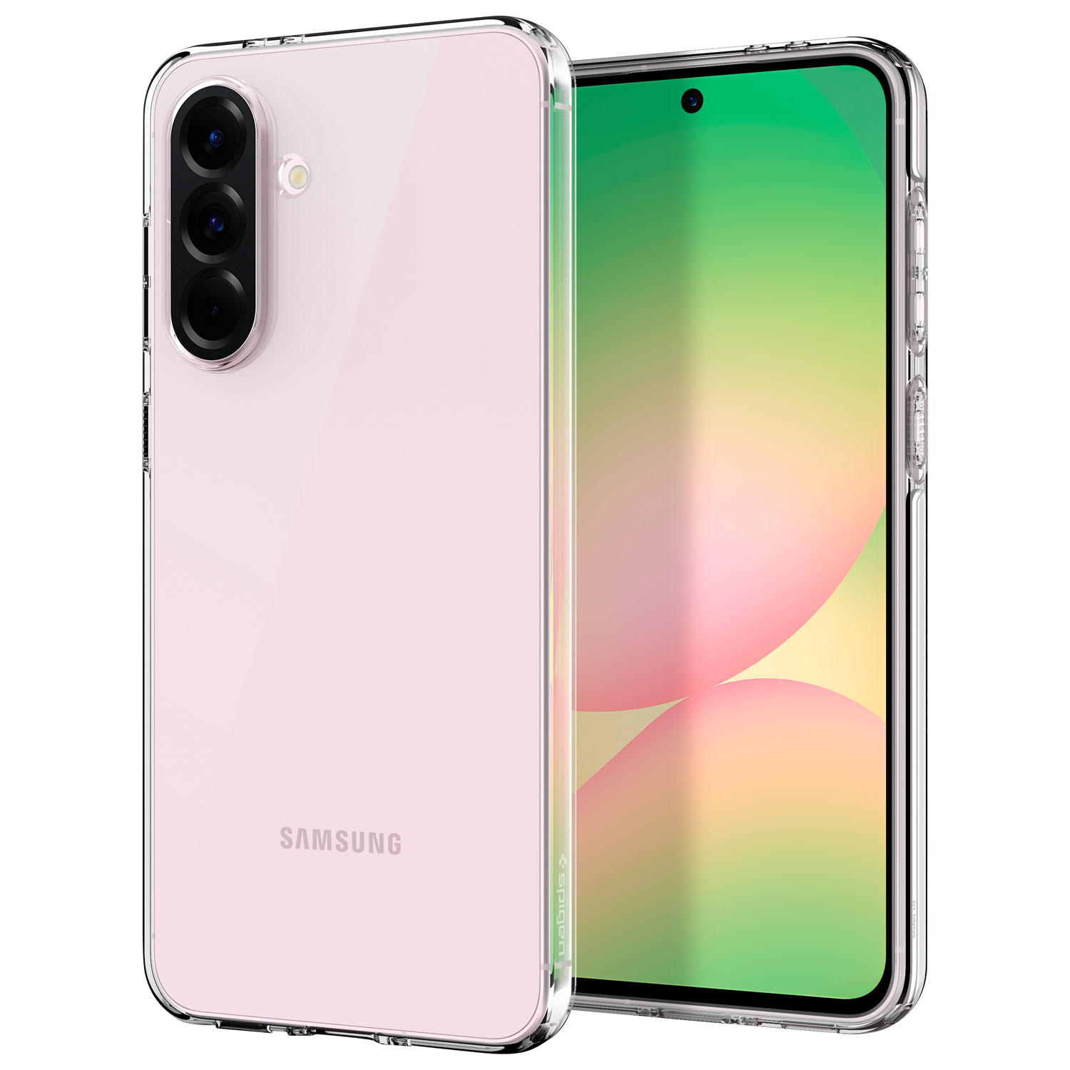 Spigen Crystal Flex Fitted Soft Shell Case for Galaxy A56 - Clear