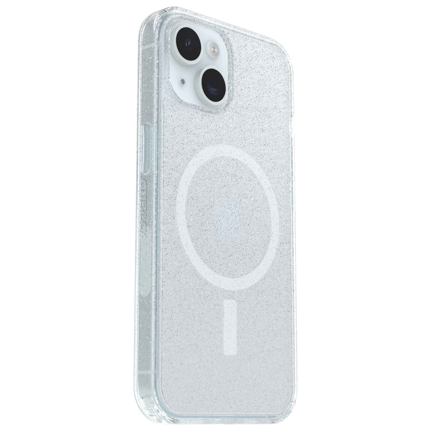 Étui rigide ajusté Symmetry d'OtterBox avec MagSafe pour iPhone 16E/15/14/13 - Poussière d'étoiles